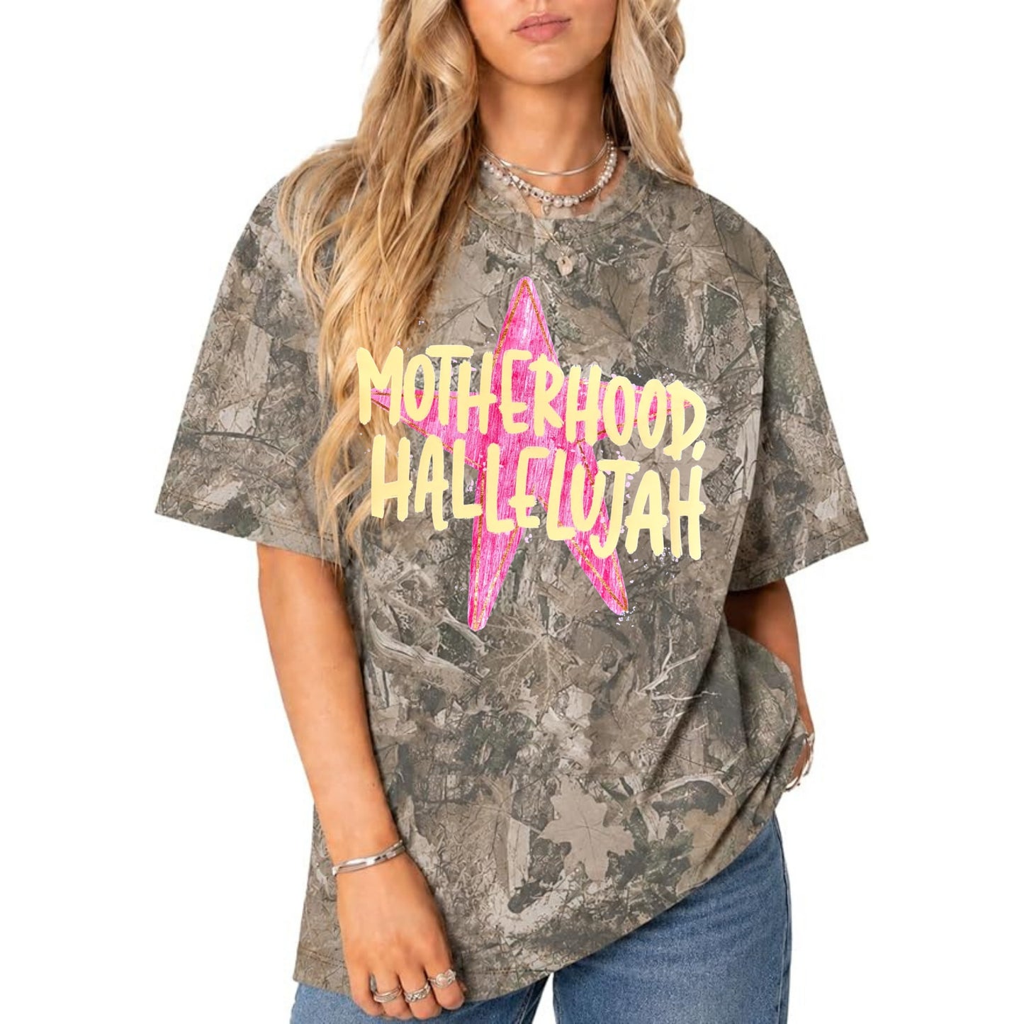The Camo Club Motherhood Hallelujah Tee