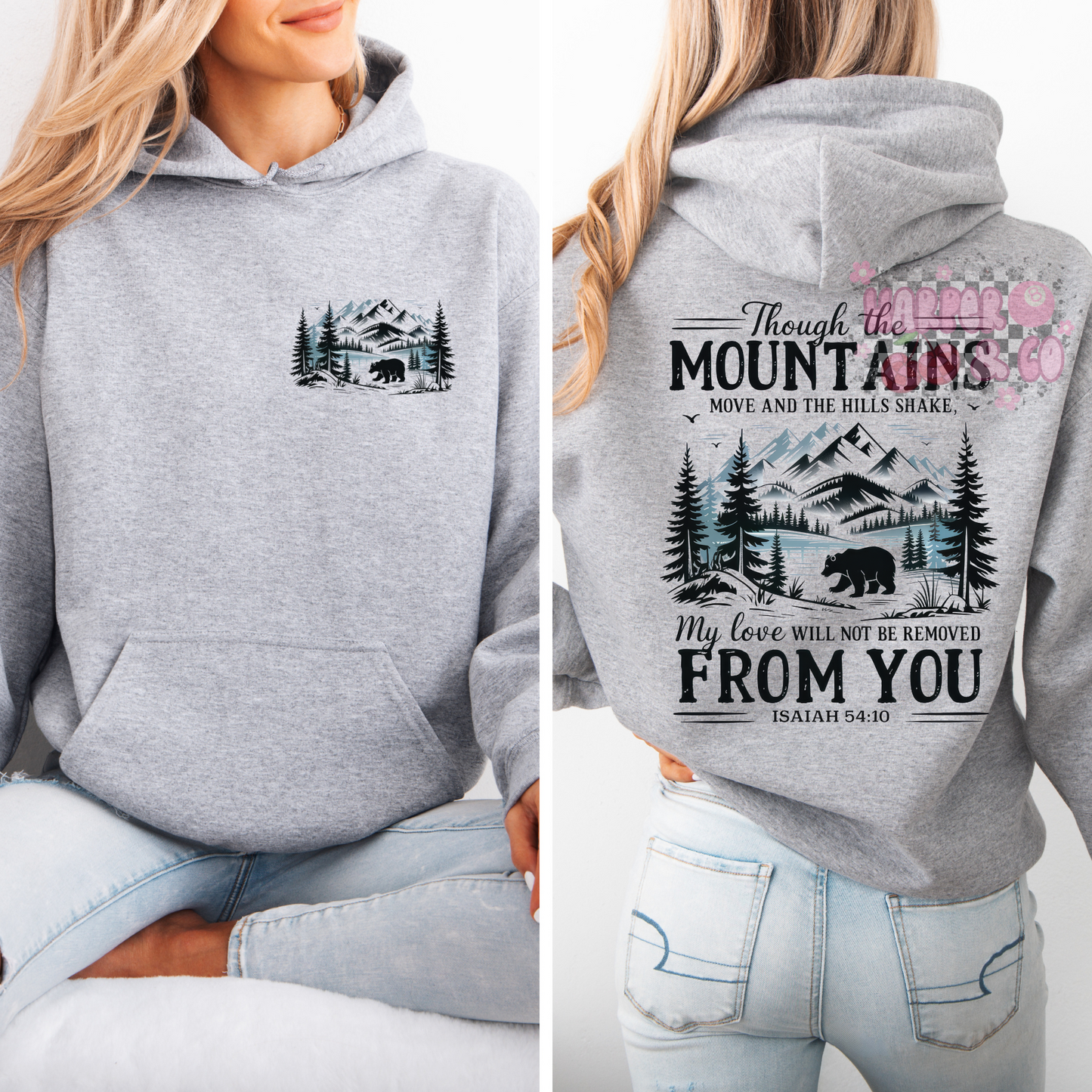 Though the mountains move and the hills shake