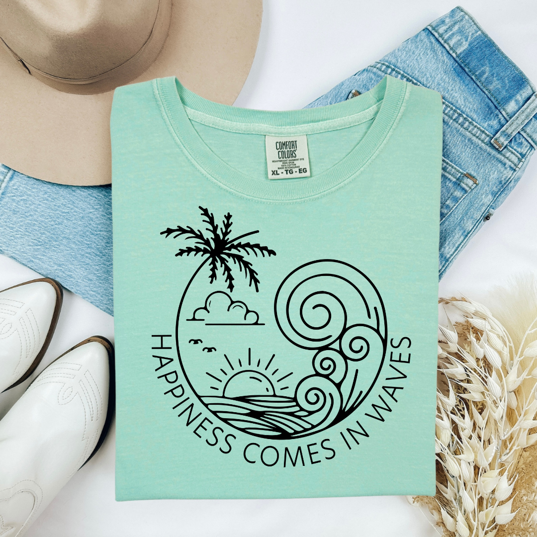 Happiness Comes In Waves