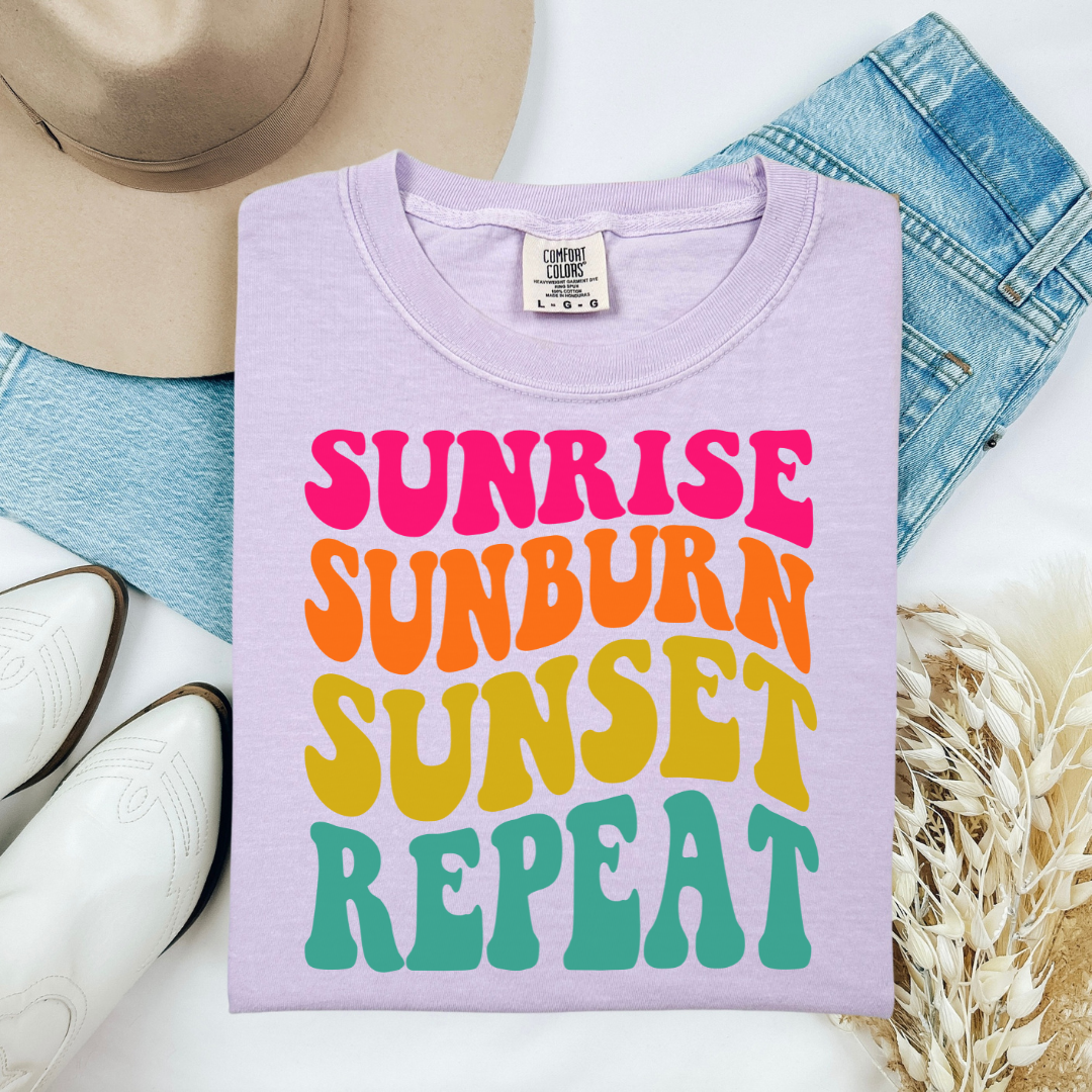 Sunrise, Sunburn, Sunset, Repeat
