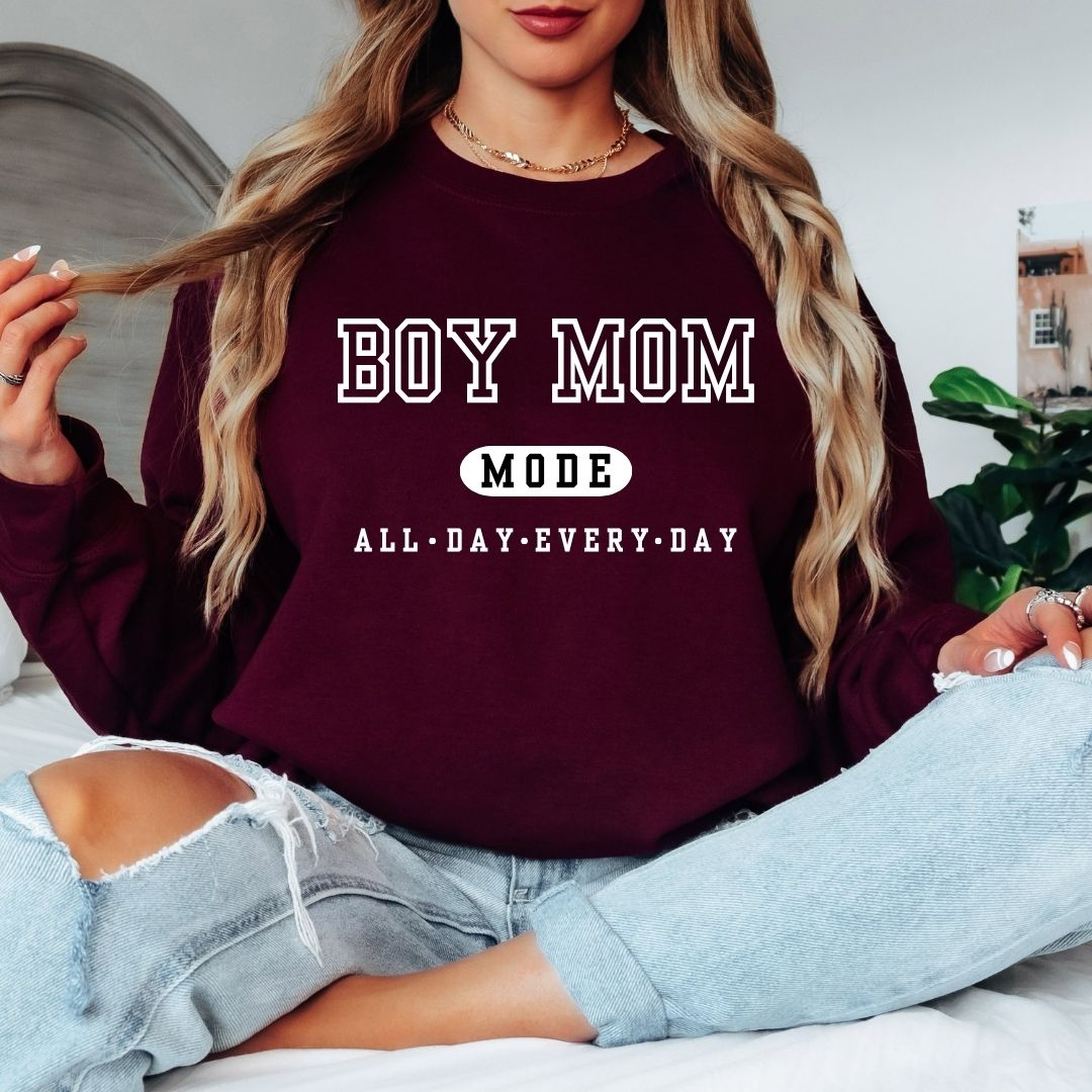 Boy Mom Mode