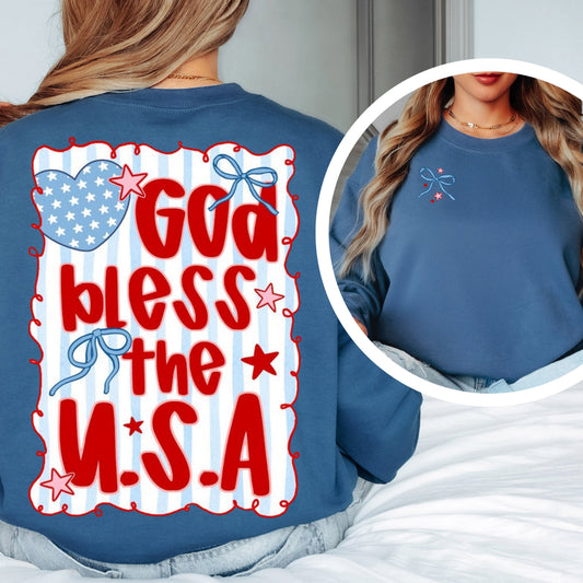 God Bless The USA Crewneck