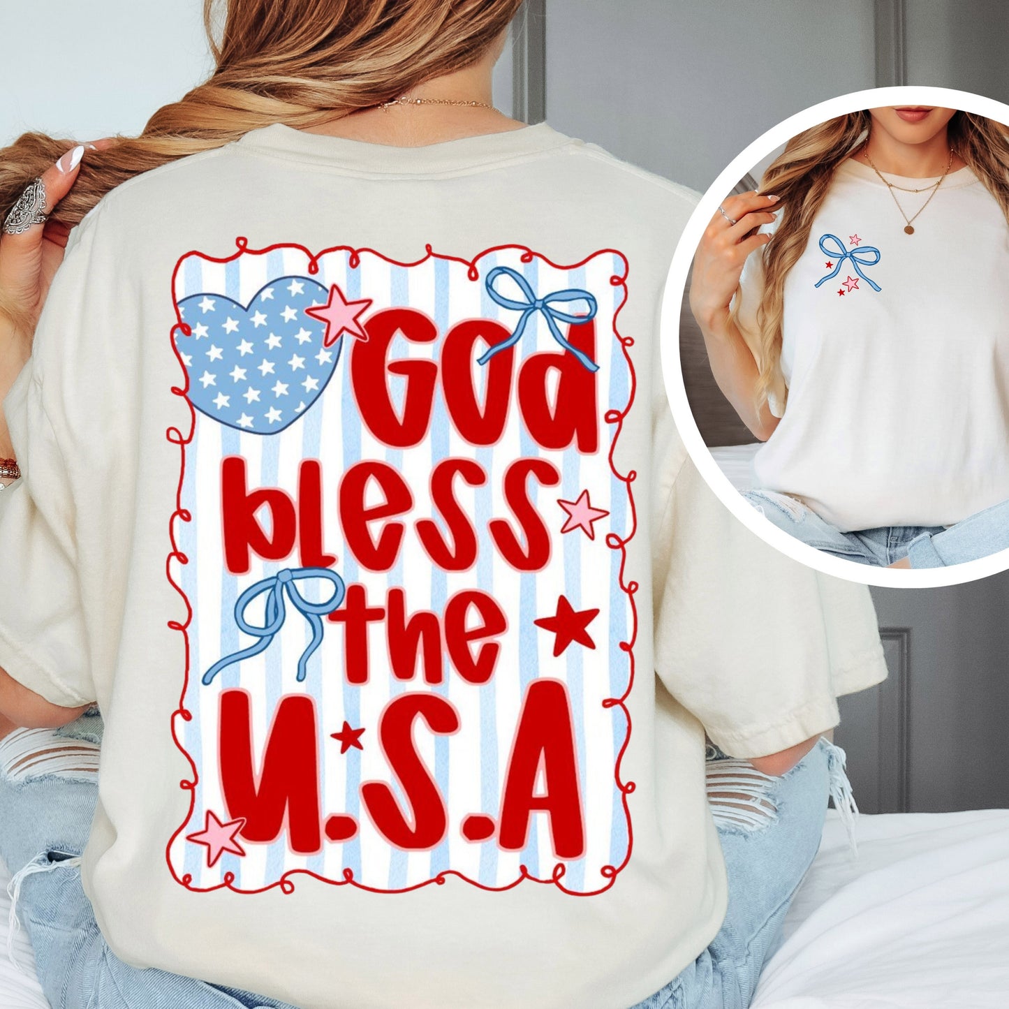 God Bless the USA tee