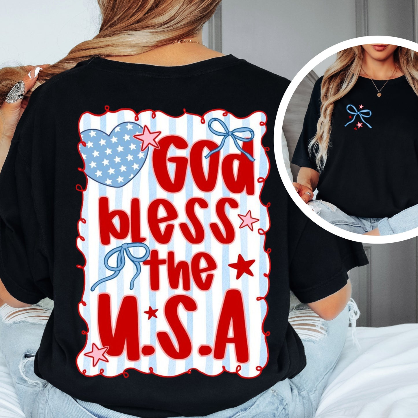 God Bless the USA tee