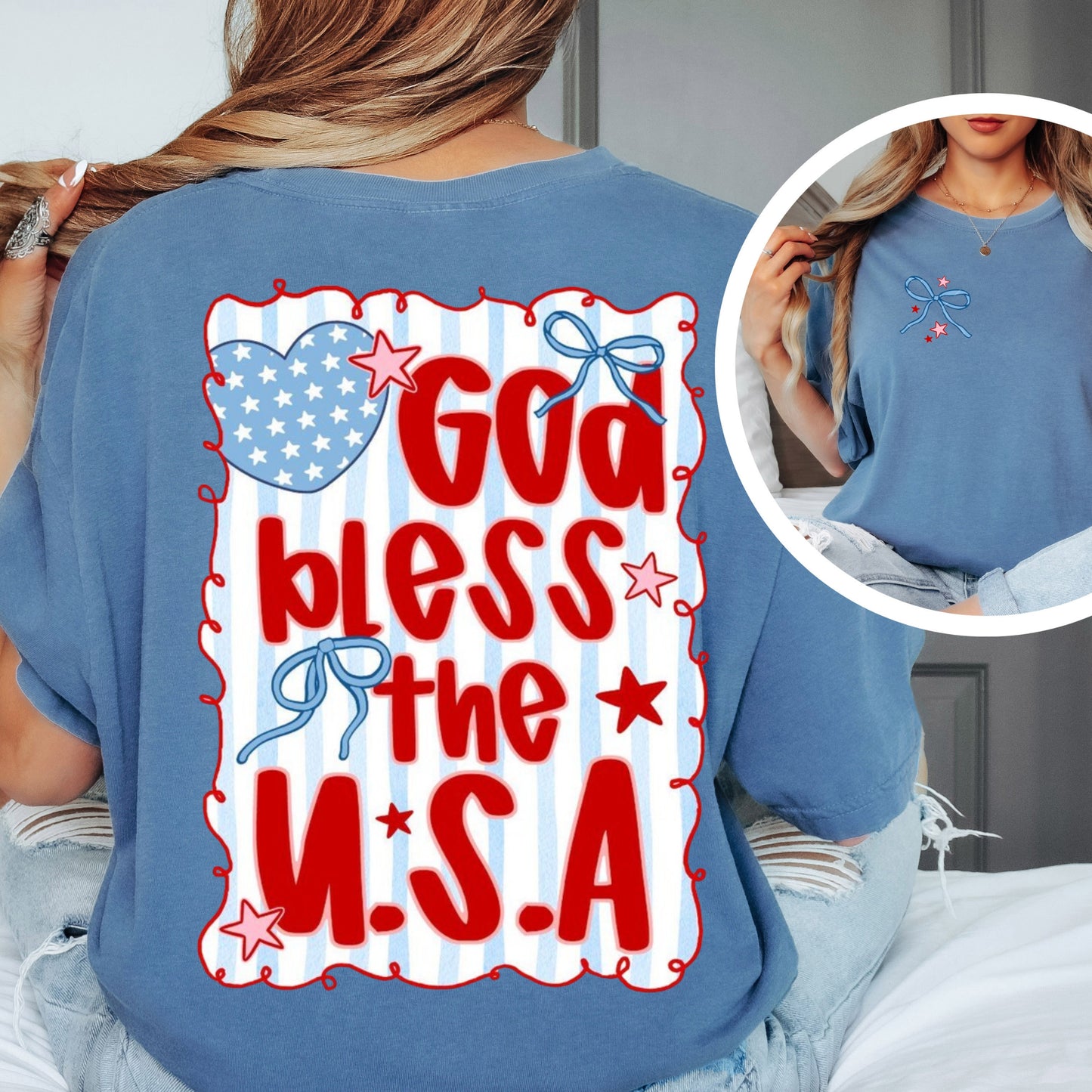 God Bless the USA tee