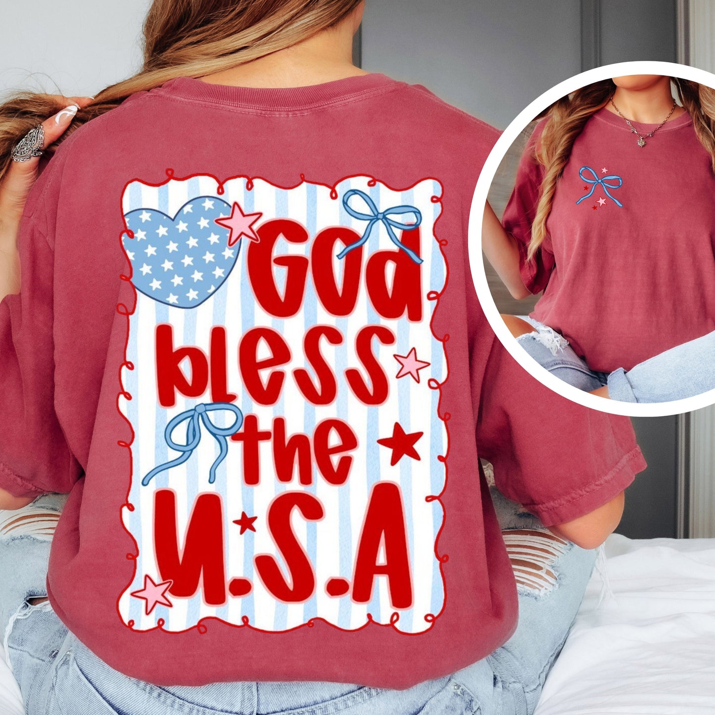 God Bless the USA tee