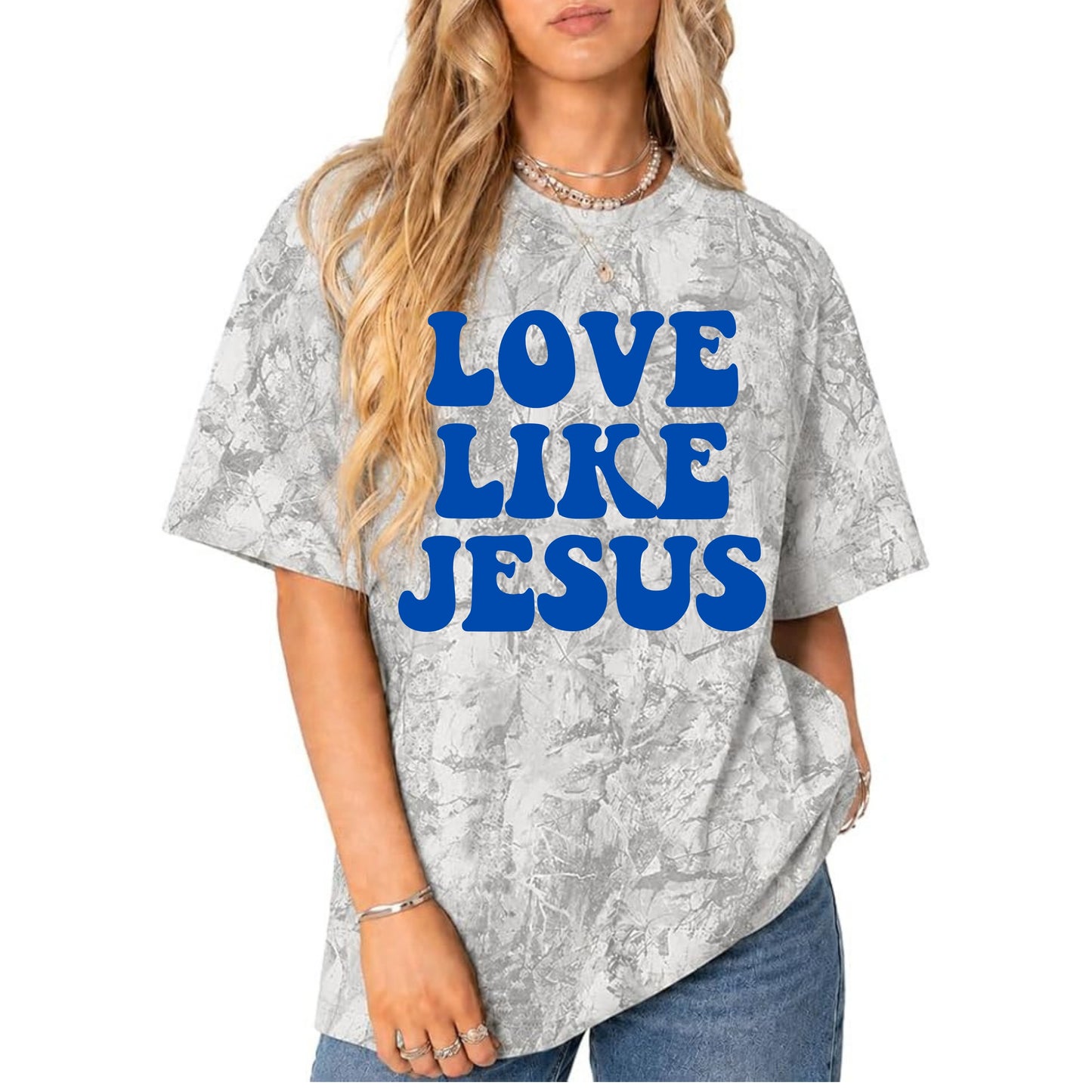 The Camo Club Love Like Jesus Tee