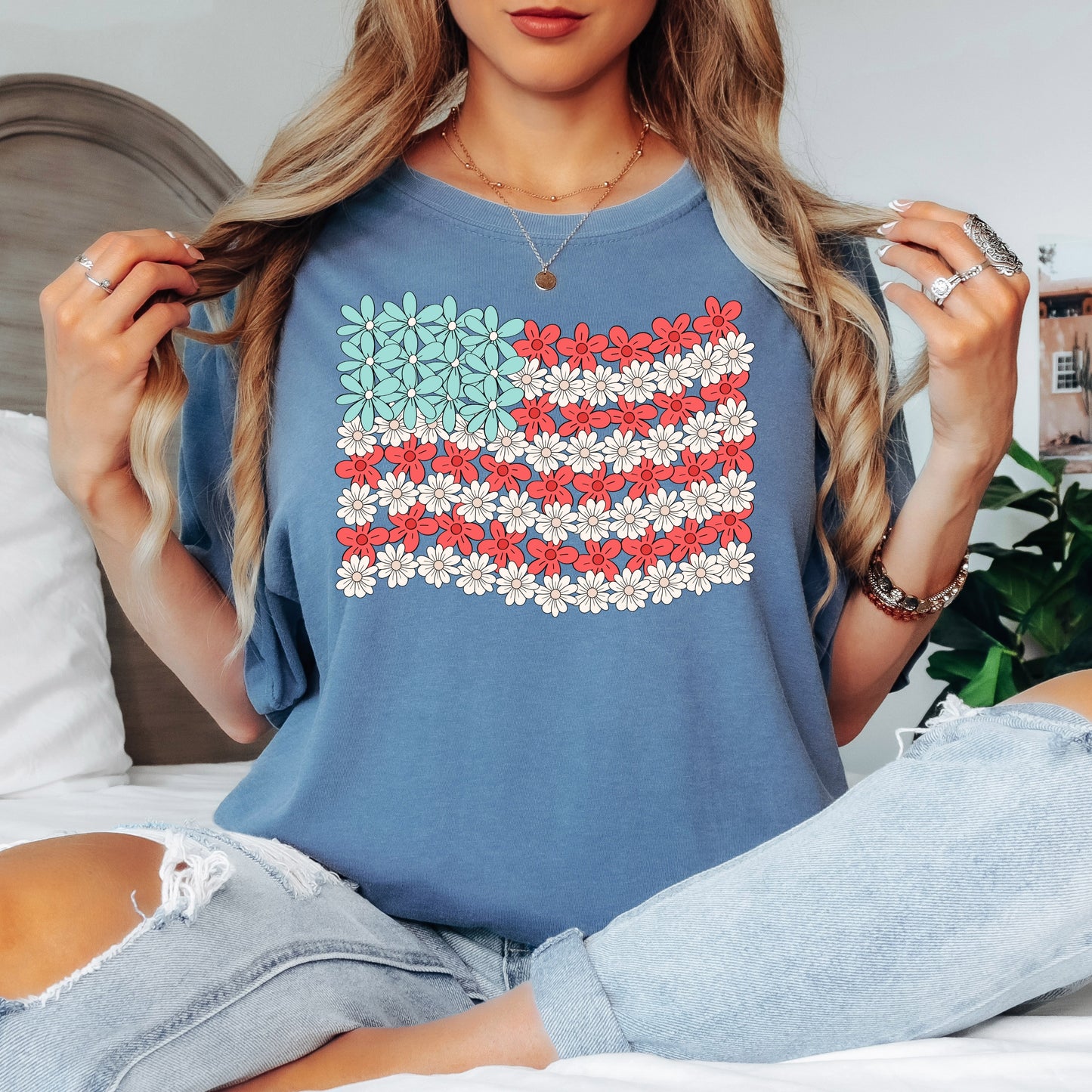 Freedom in Full Bloom Tee