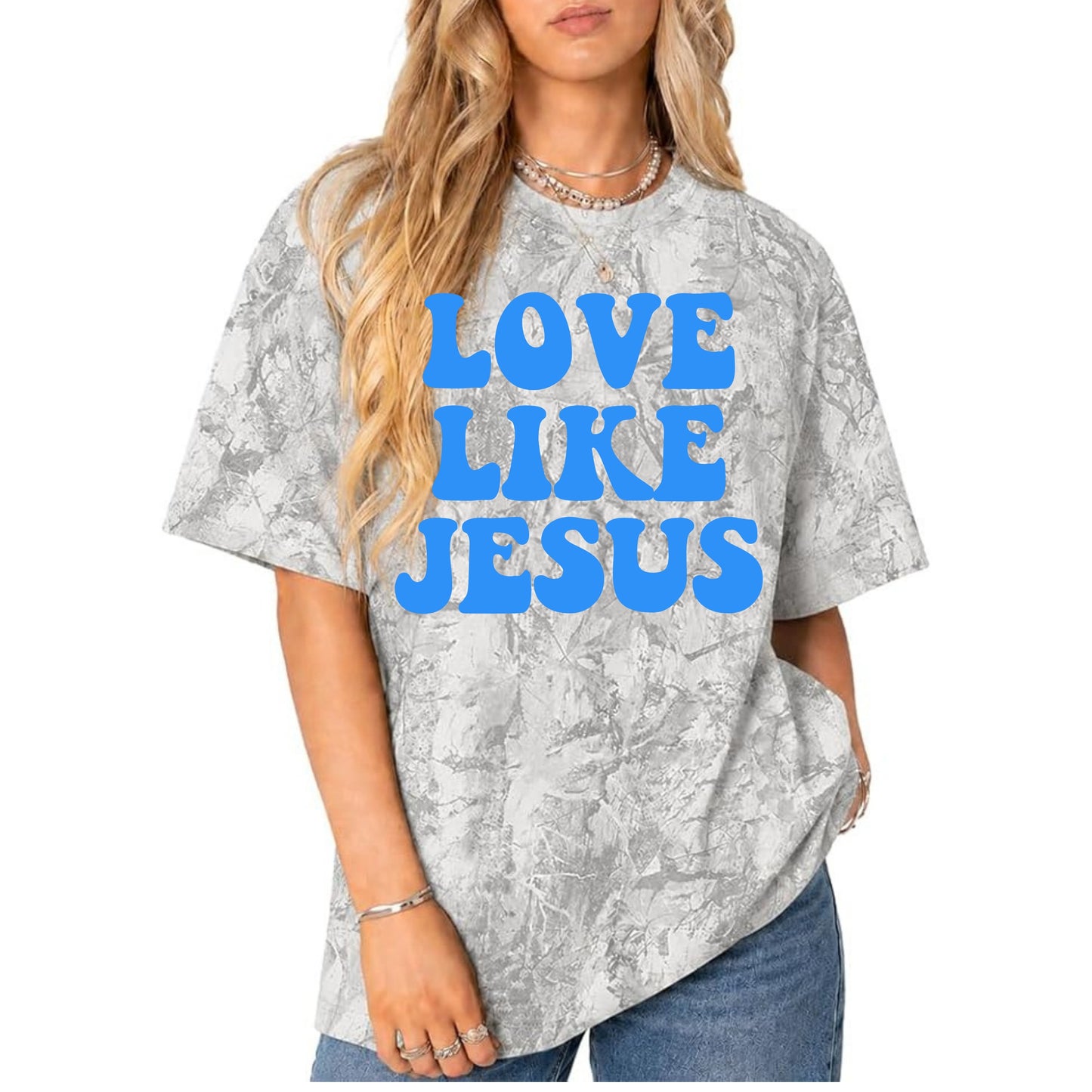 The Camo Club Love Like Jesus Tee