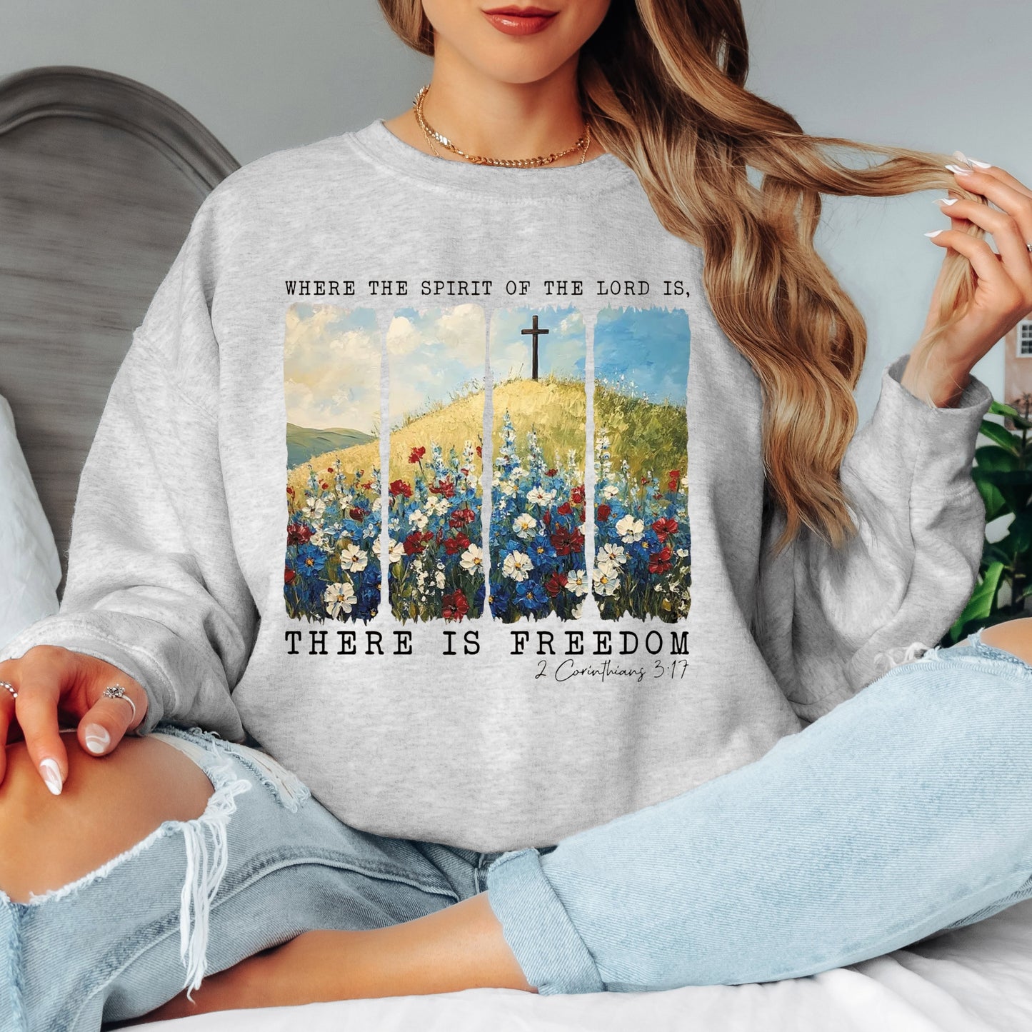 There is Freedom Crewneck