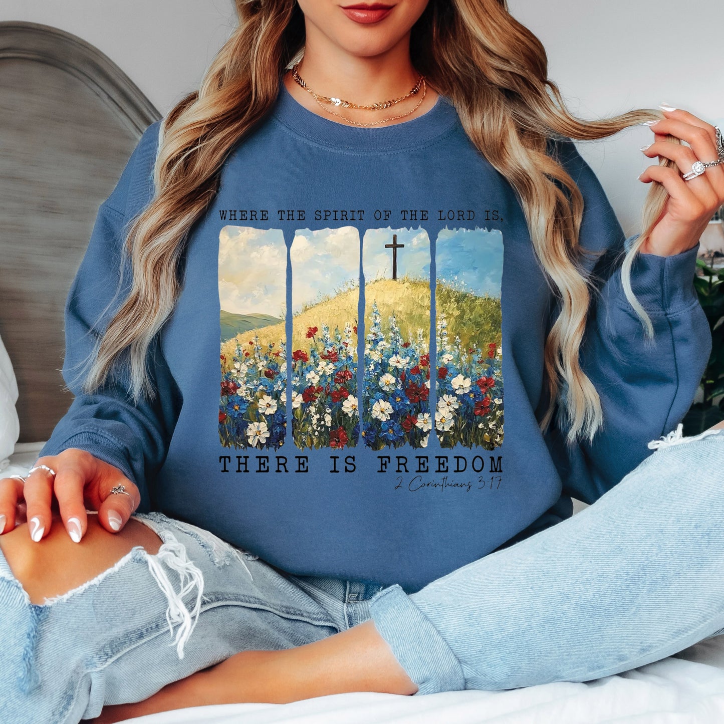There is Freedom Crewneck