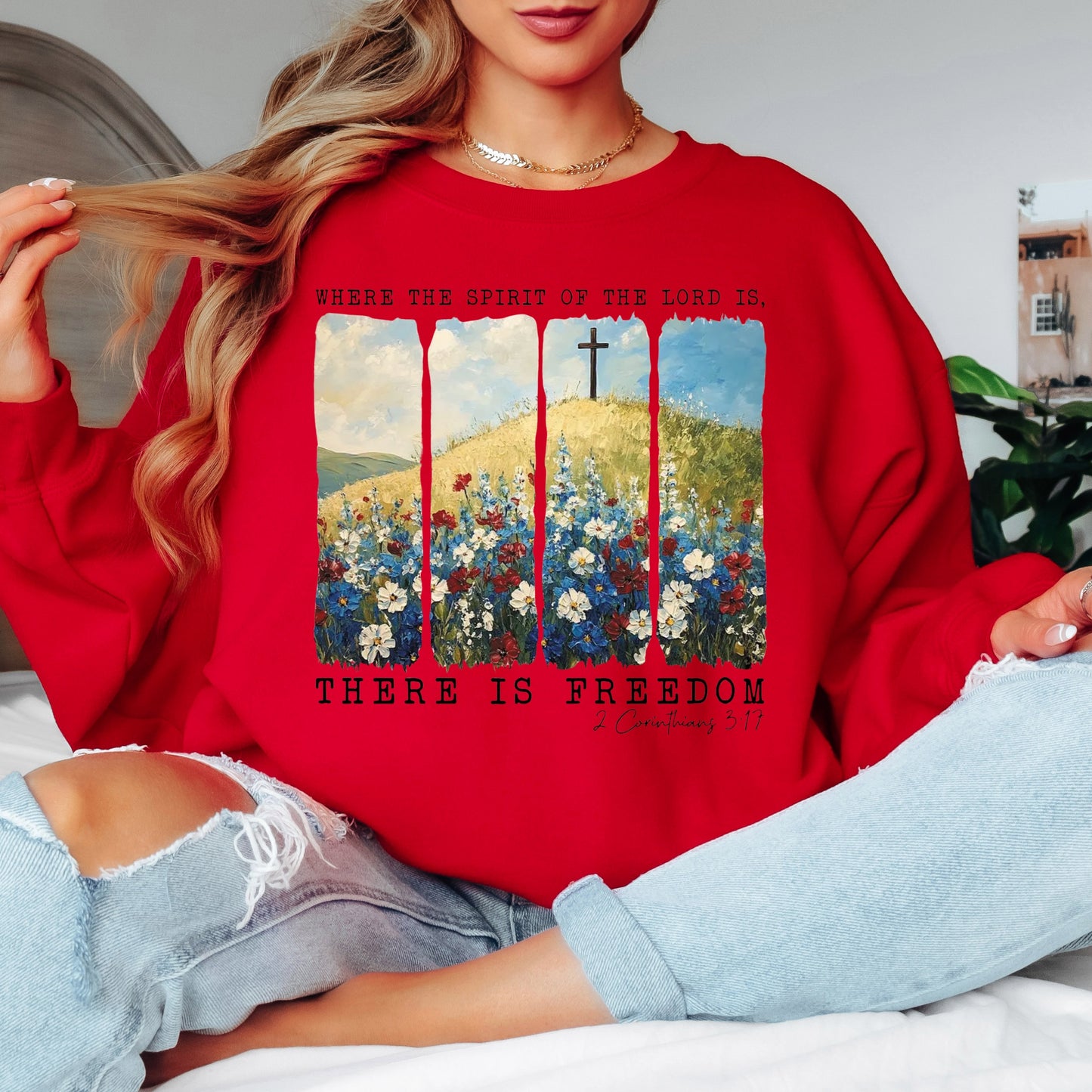 There is Freedom Crewneck