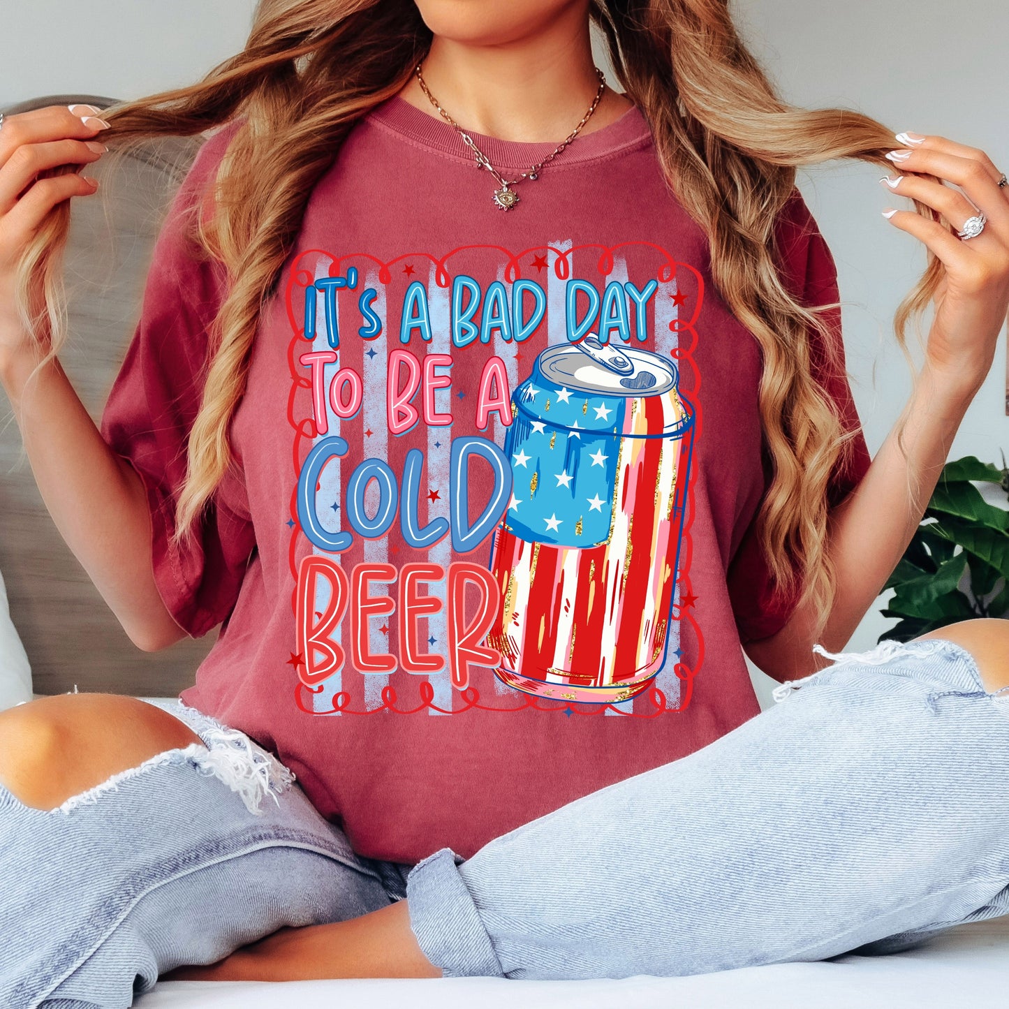 Bad day to be a cold Beer Tee