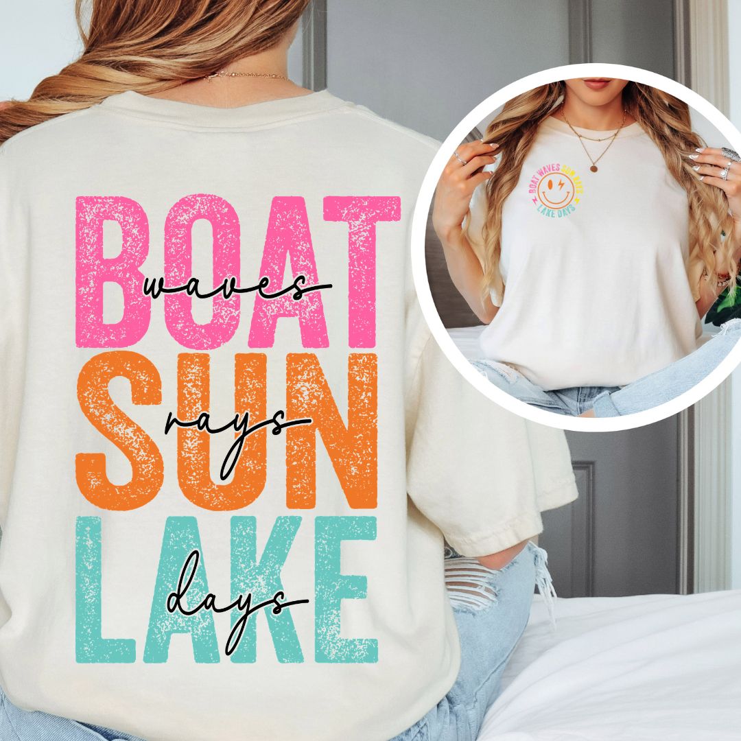 Boat Waves & Sun Rays