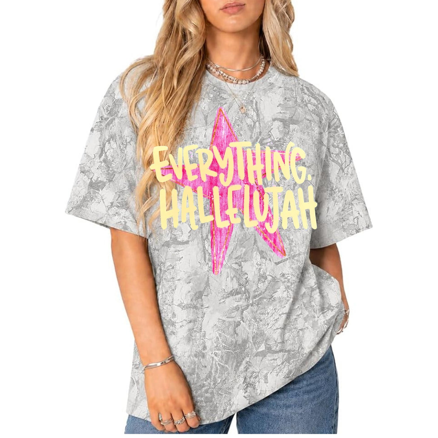 The Camo Club Everything Hallelujah Tee