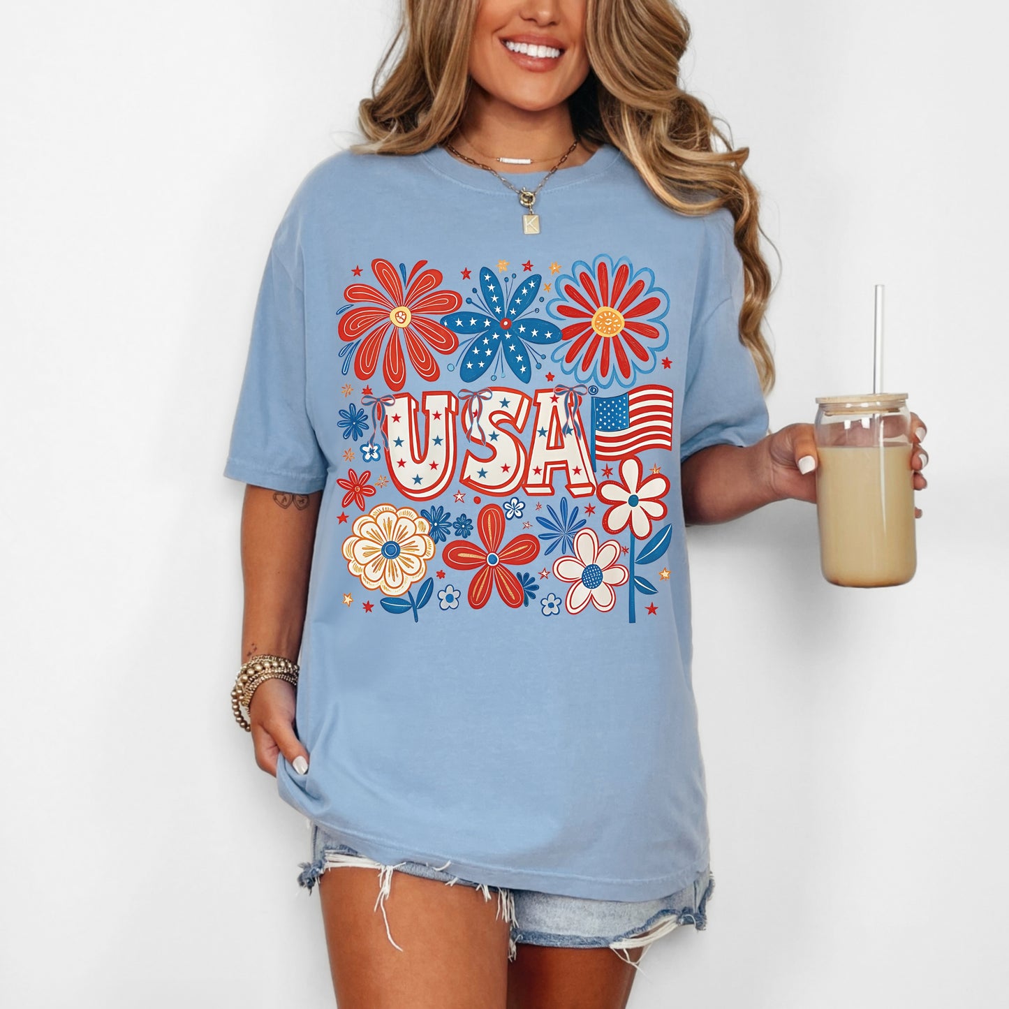 All - American Petals Tee