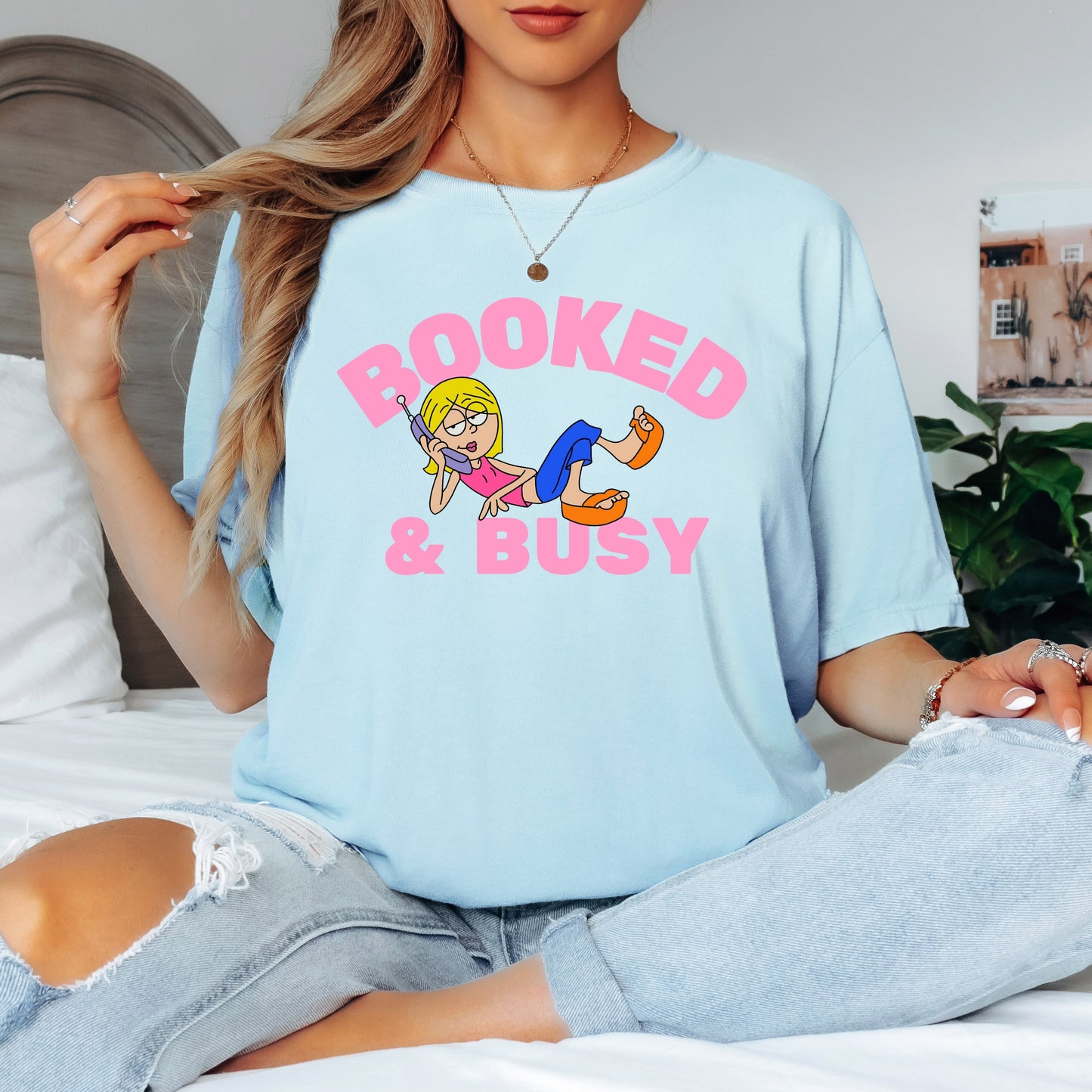Booked & Busy Tee