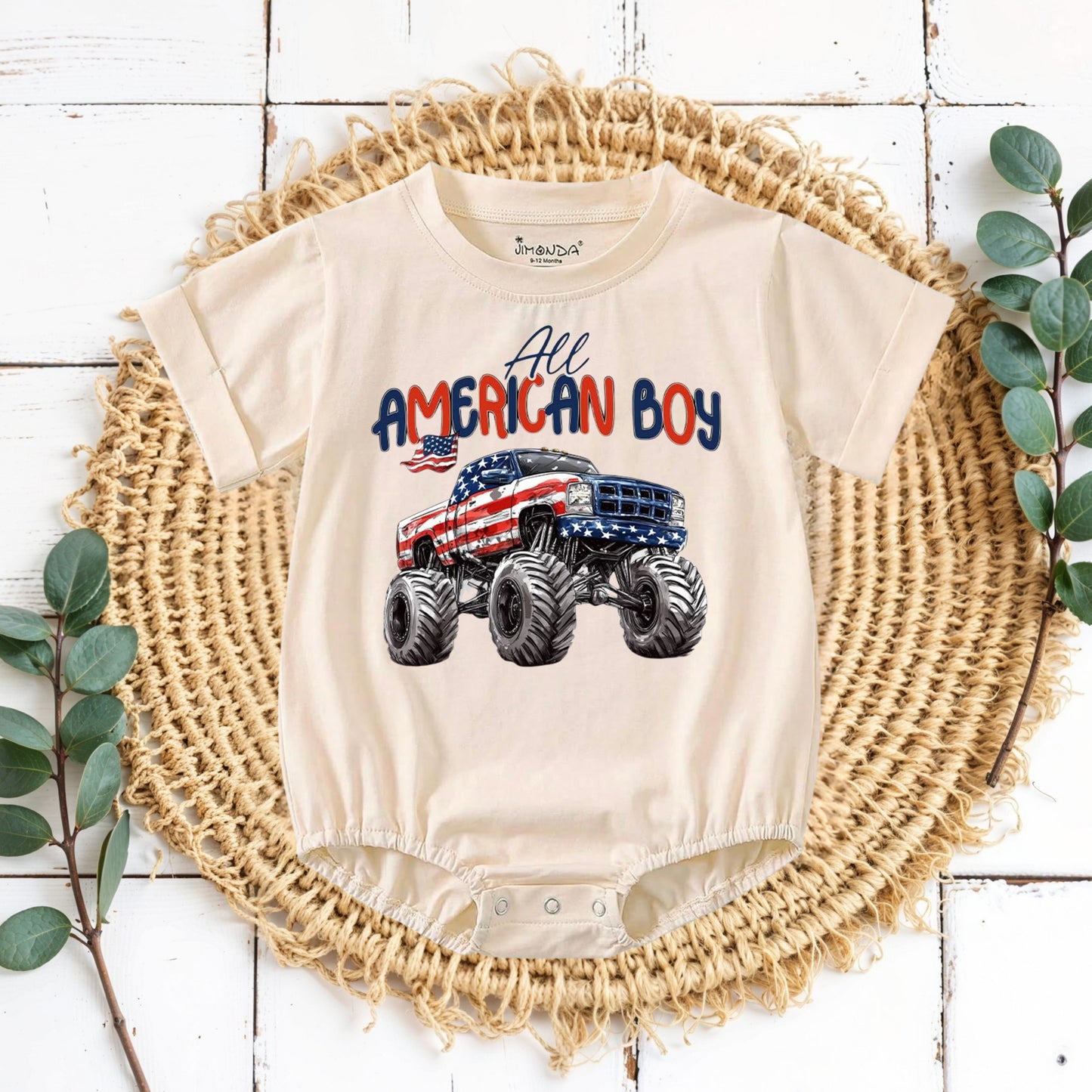 All-American Boy ( kids tees, crewnecks & bubble rompers )