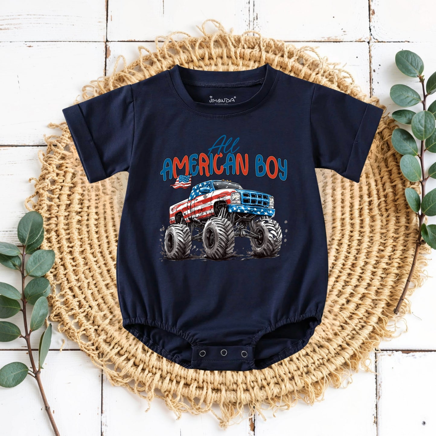 All-American Boy ( kids tees, crewnecks & bubble rompers )