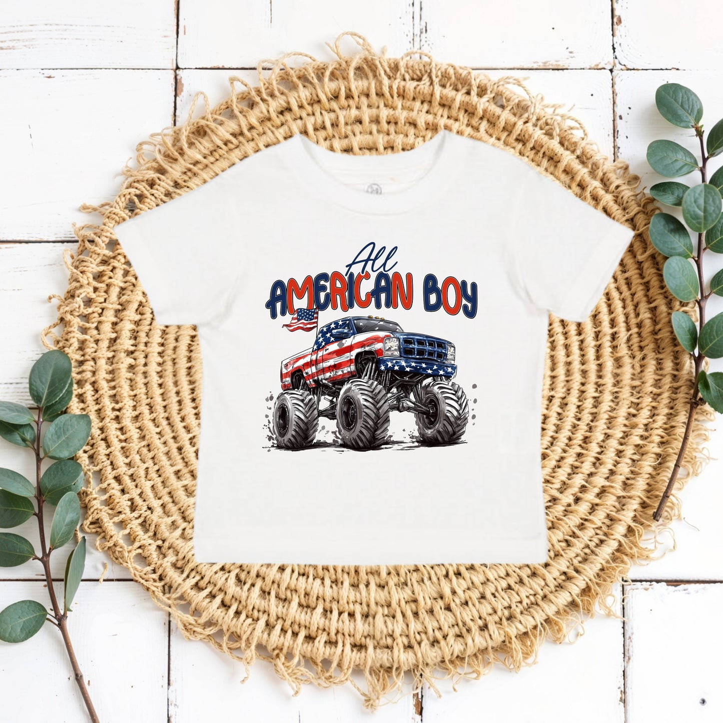 All-American Boy ( kids tees, crewnecks & bubble rompers )