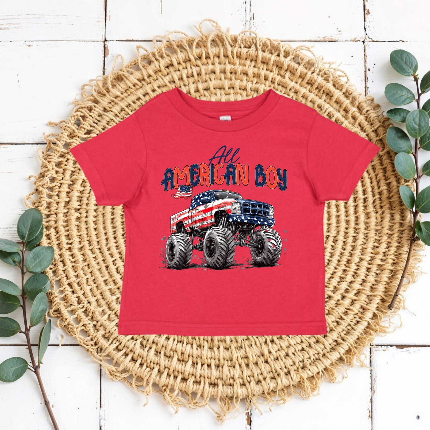 All-American Boy ( kids tees, crewnecks & bubble rompers )