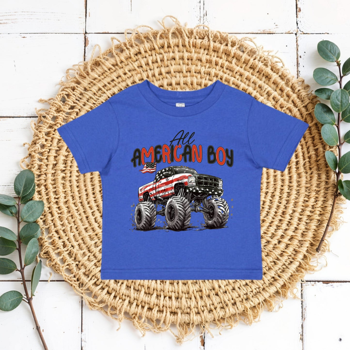 All-American Boy ( kids tees, crewnecks & bubble rompers )