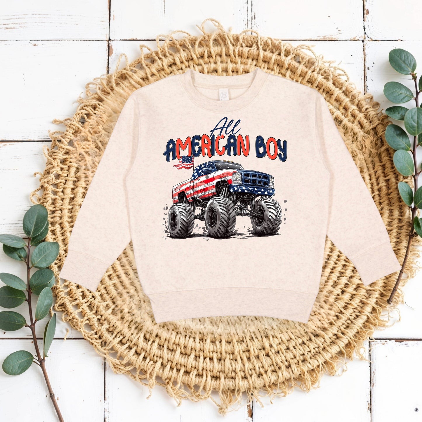 All-American Boy ( kids tees, crewnecks & bubble rompers )