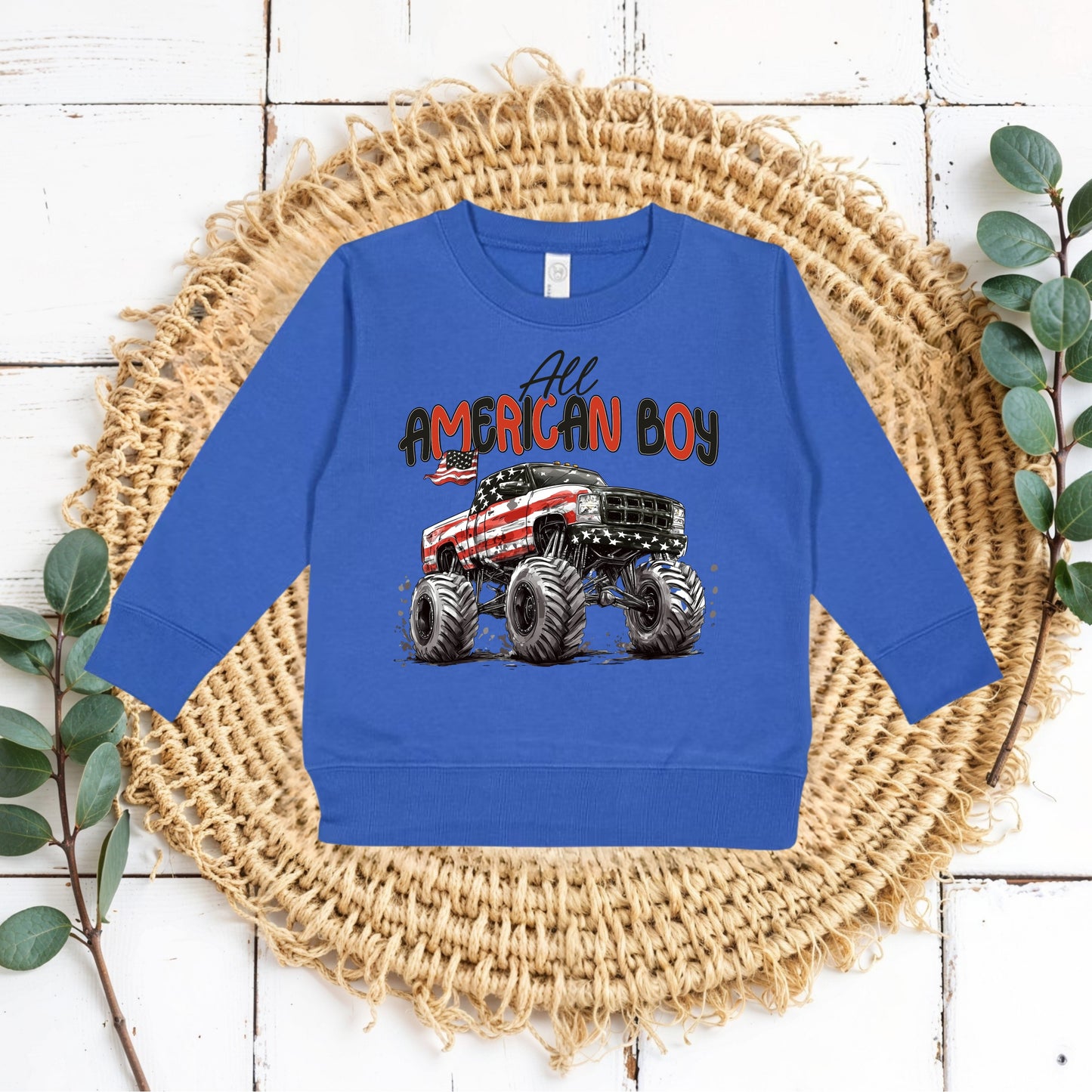 All-American Boy ( kids tees, crewnecks & bubble rompers )