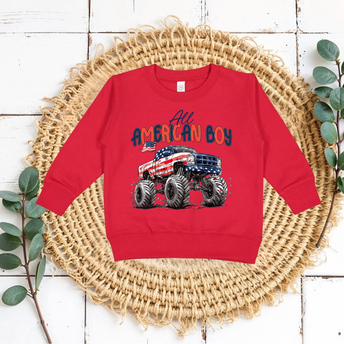 All-American Boy ( kids tees, crewnecks & bubble rompers )