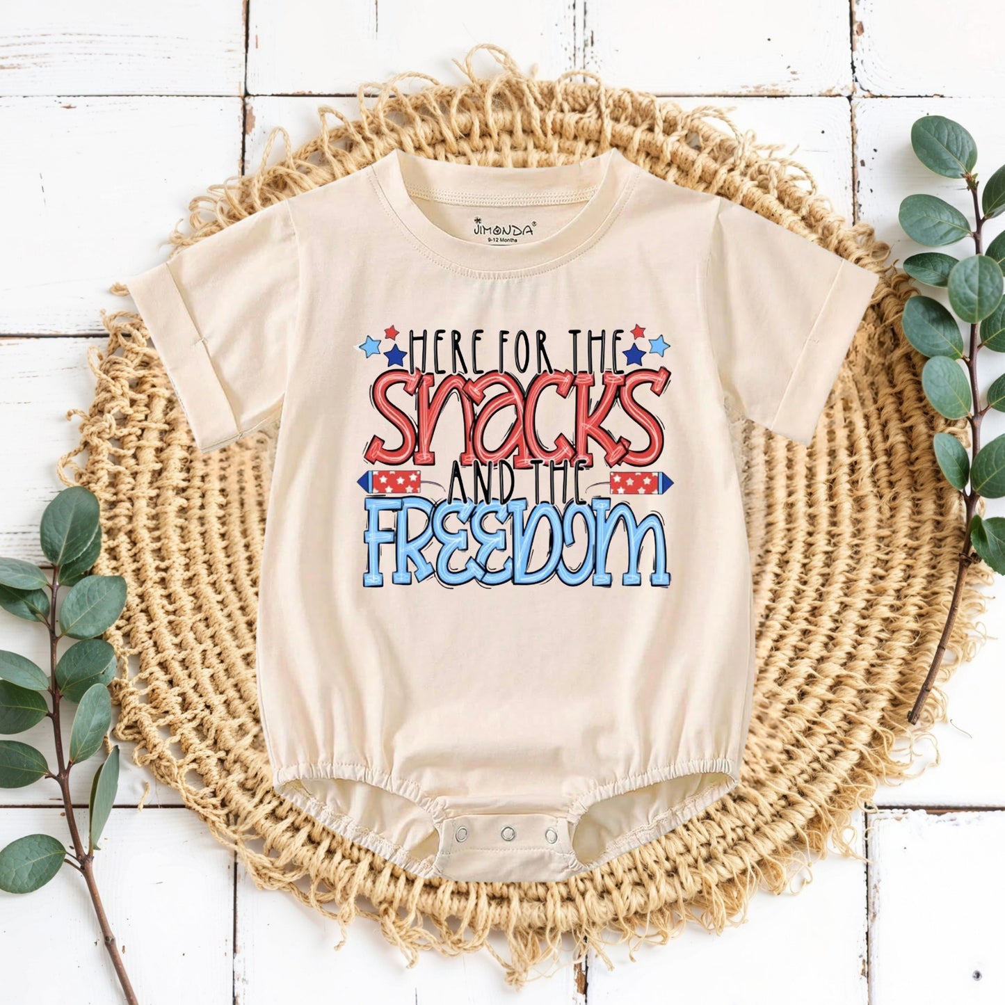 Here for the snacks ( kids tees, crewnecks & bubble rompers )