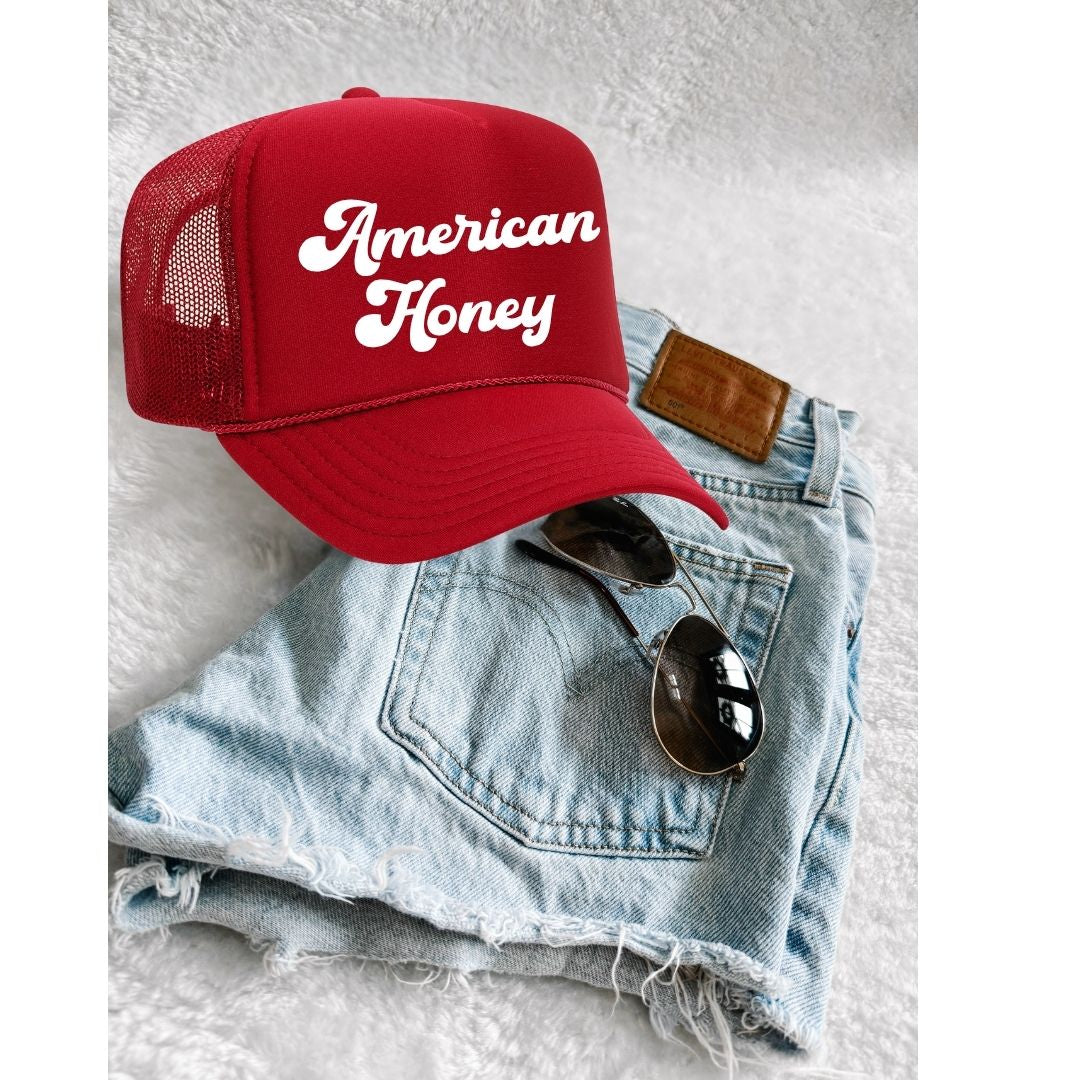 American Honey Trucker Hat