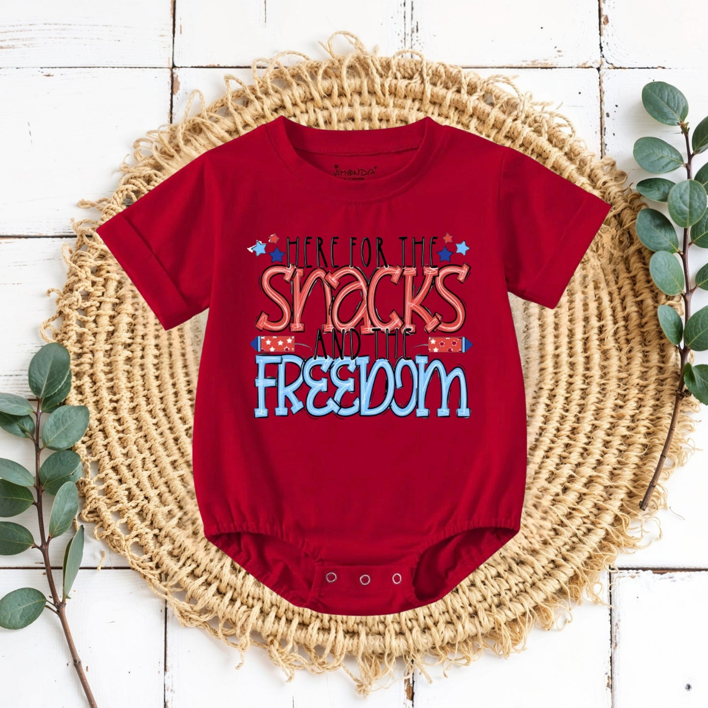 Here for the snacks ( kids tees, crewnecks & bubble rompers )
