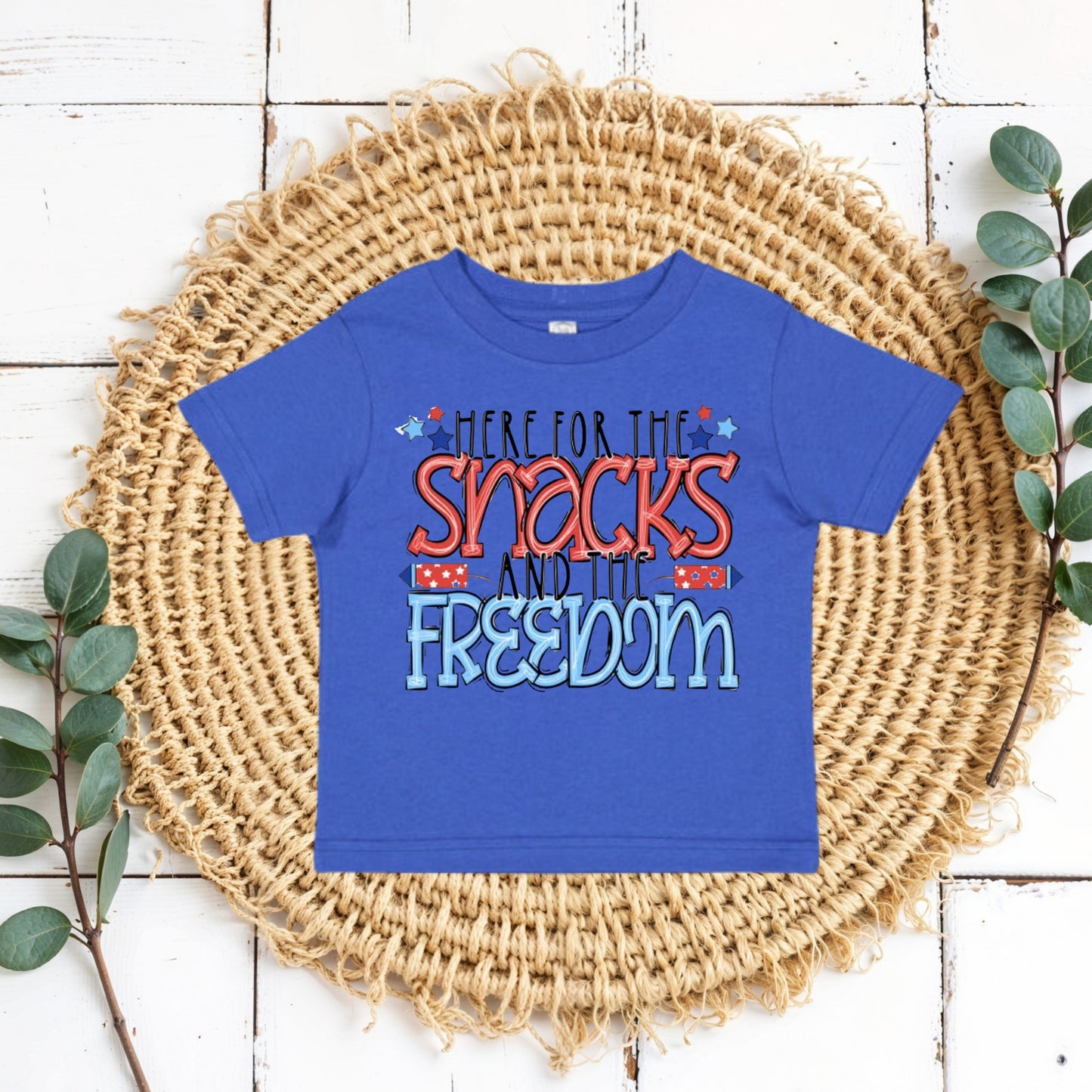 Here for the snacks ( kids tees, crewnecks & bubble rompers )