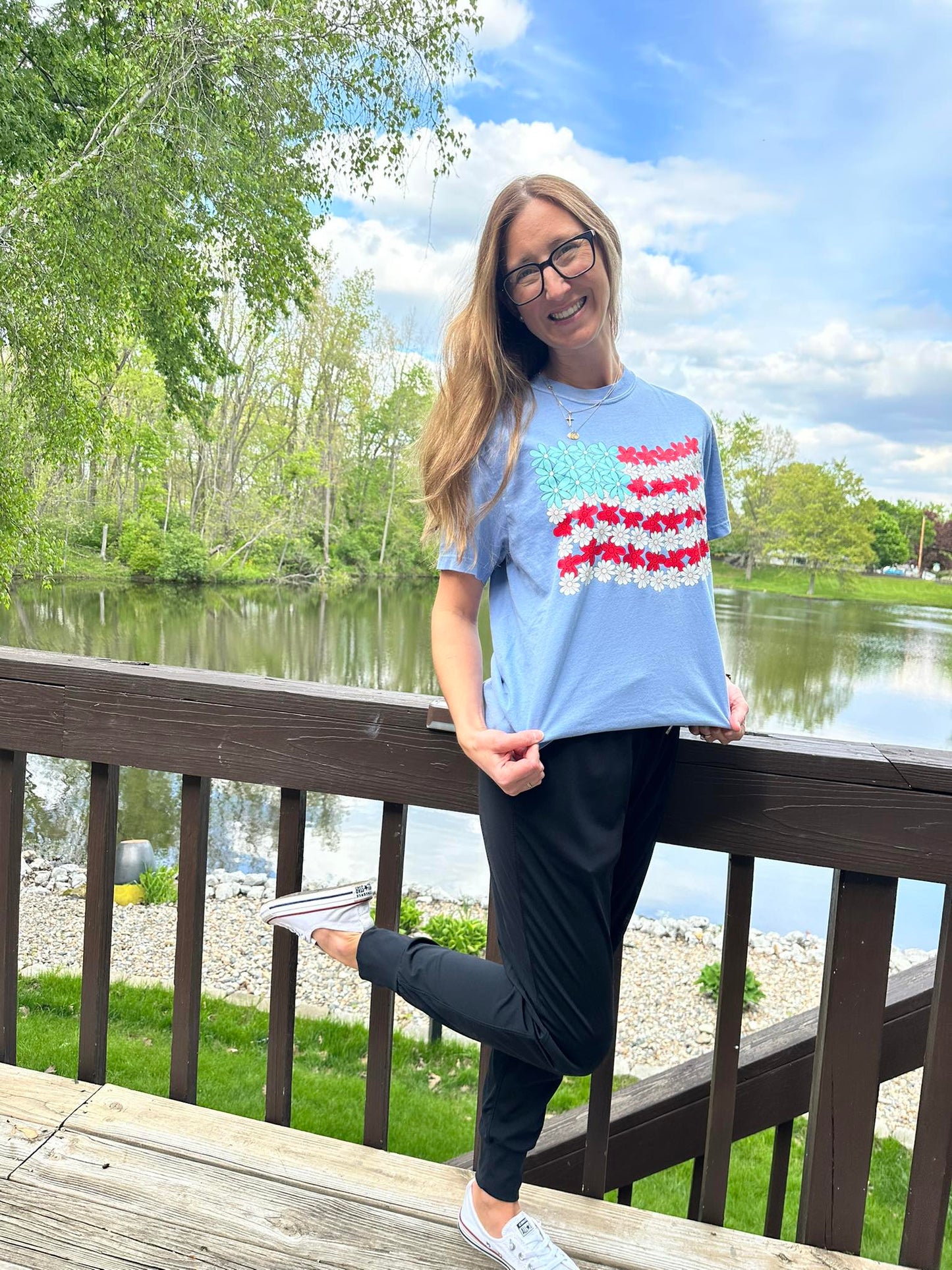 Freedom in Full Bloom Tee