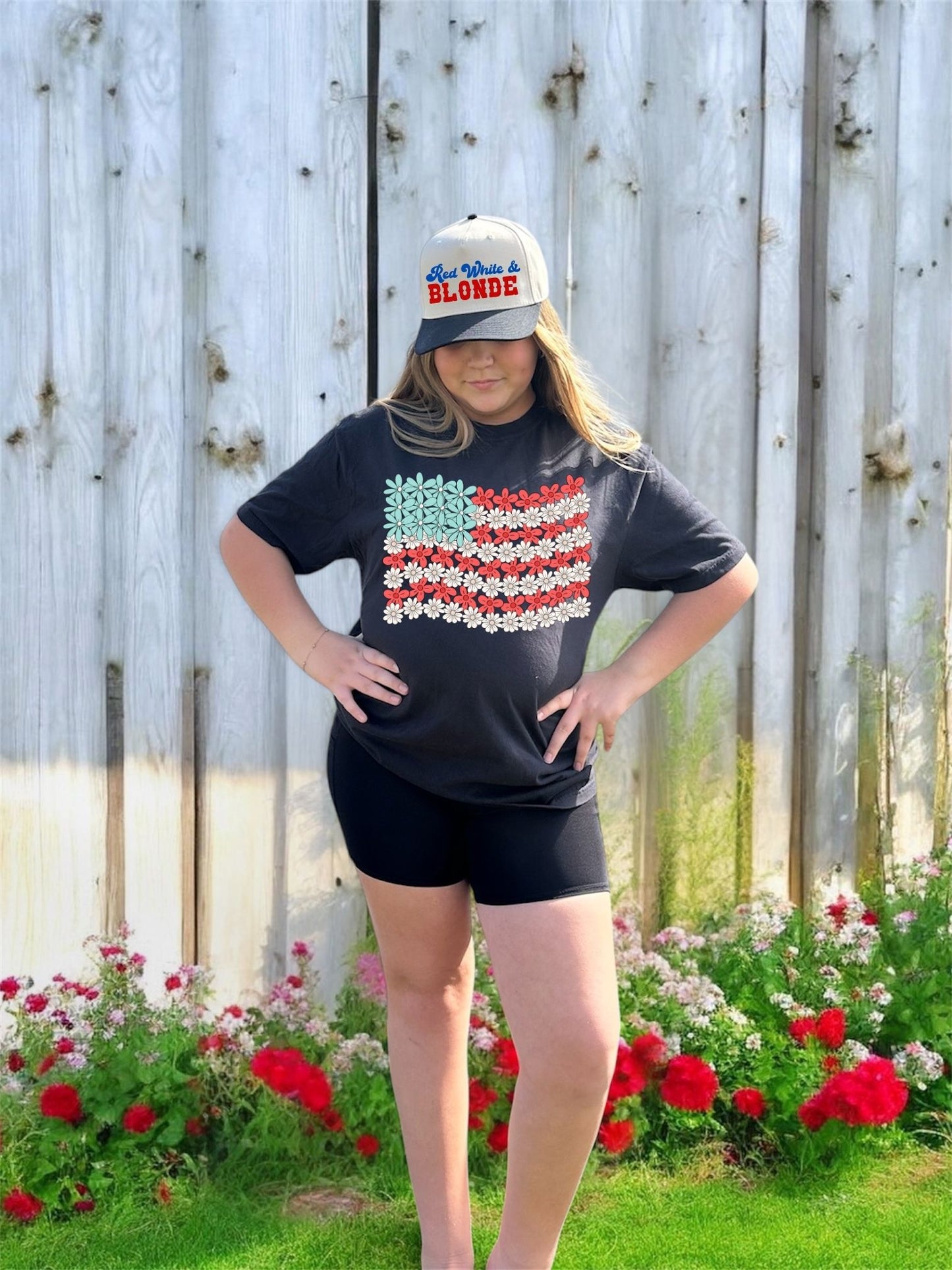 Freedom in Full Bloom Tee