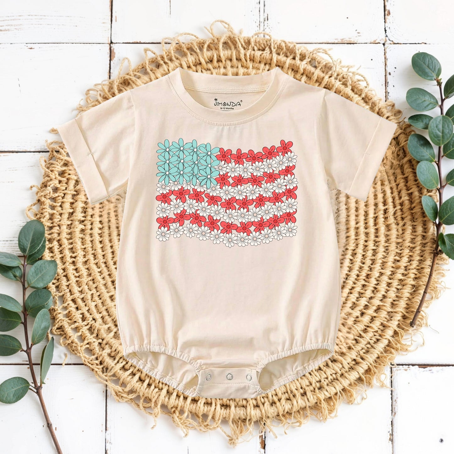Freedom in Full Bloom ( kids tees, crewnecks & bubble rompers )