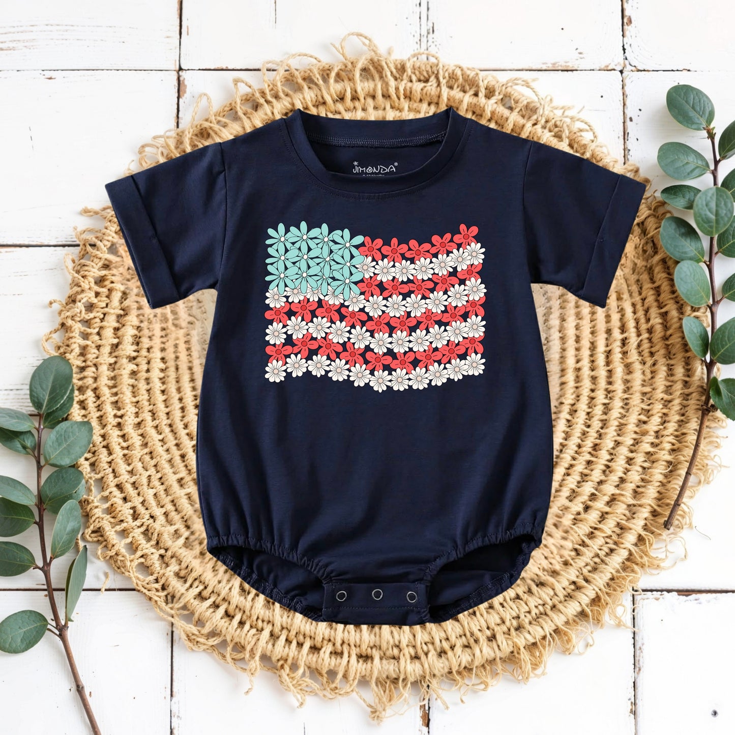 Freedom in Full Bloom ( kids tees, crewnecks & bubble rompers )