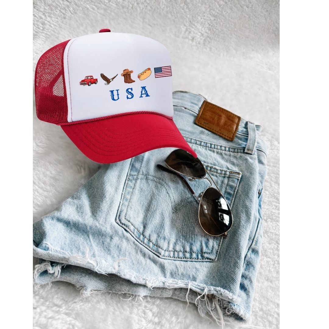 All-American Vibes Trucker Hat