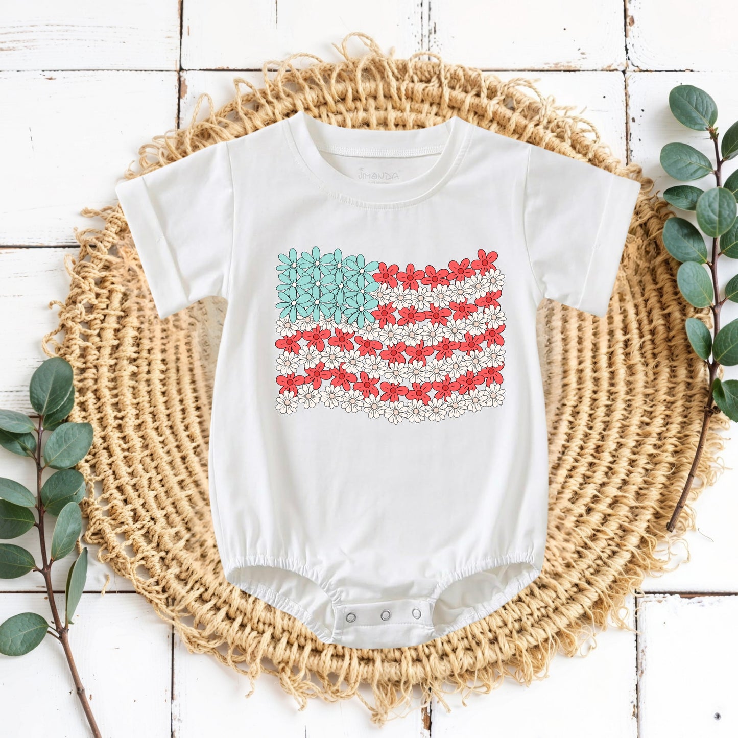 Freedom in Full Bloom ( kids tees, crewnecks & bubble rompers )