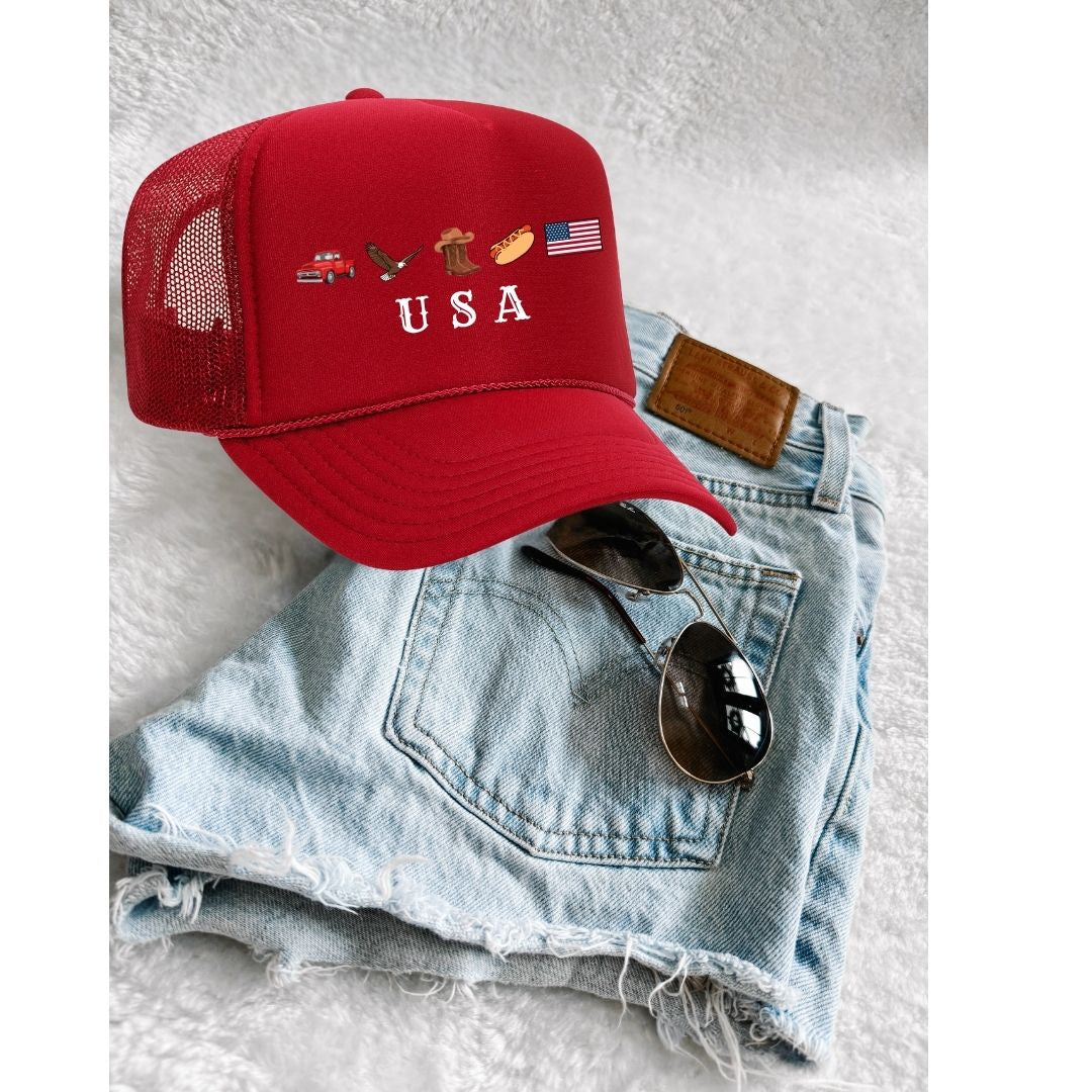 All-American Vibes Trucker Hat