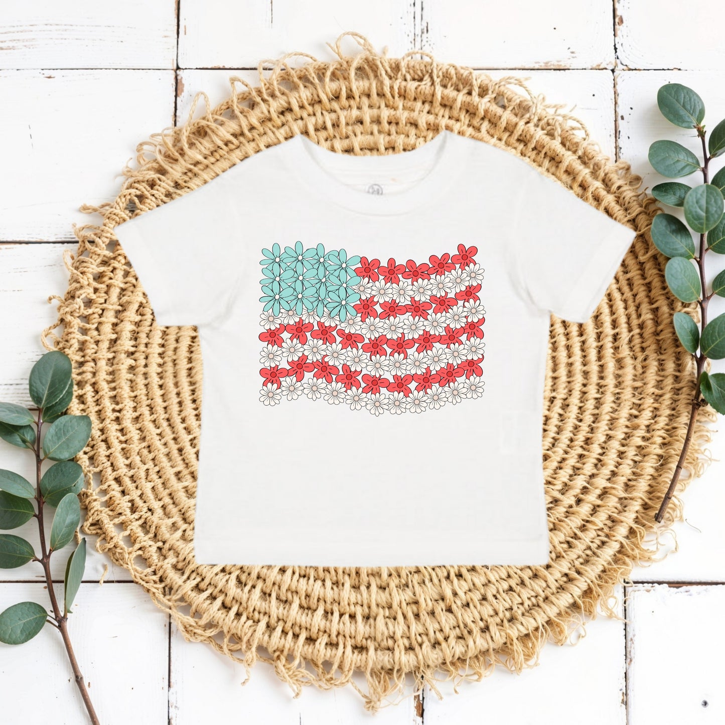Freedom in Full Bloom ( kids tees, crewnecks & bubble rompers )