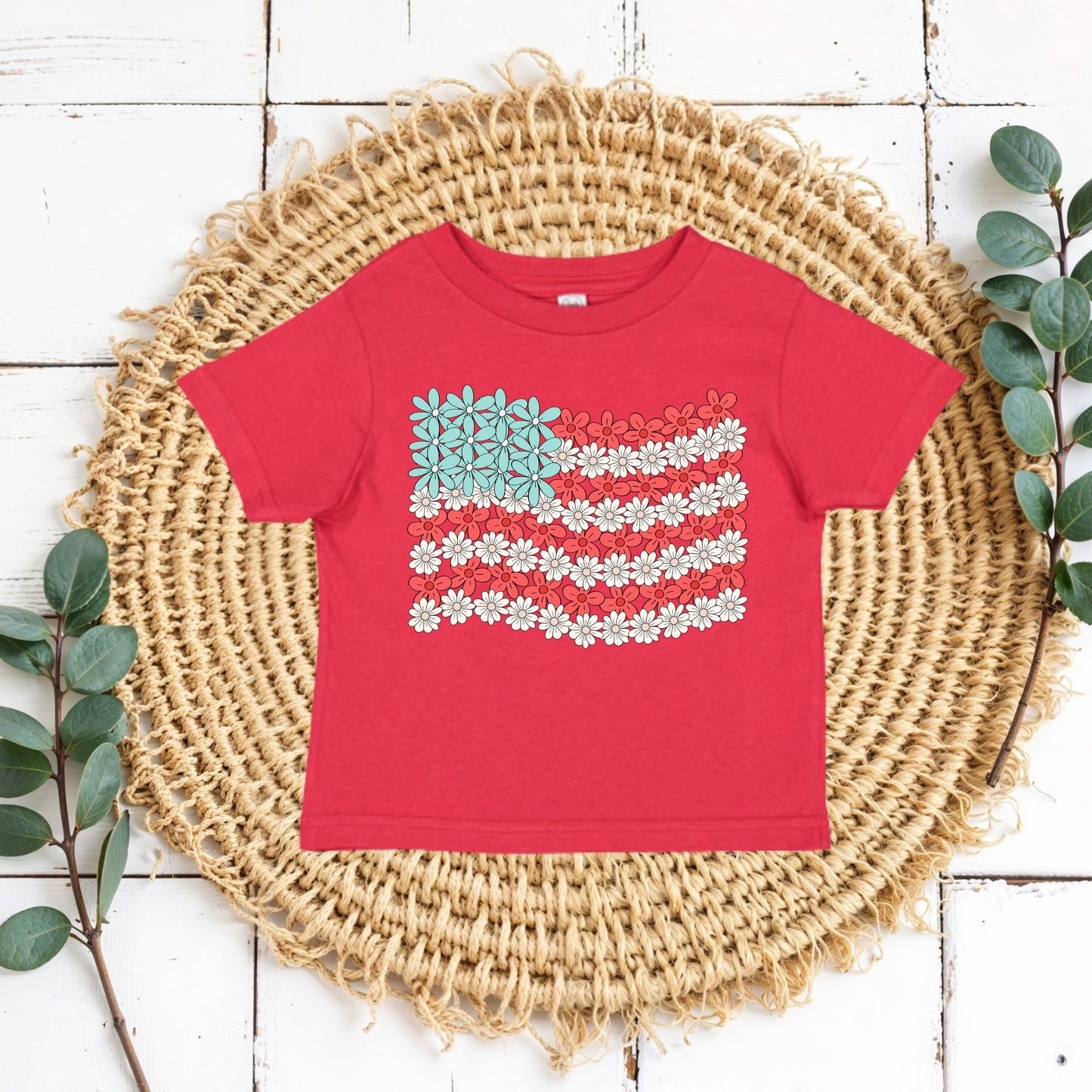 Freedom in Full Bloom ( kids tees, crewnecks & bubble rompers )