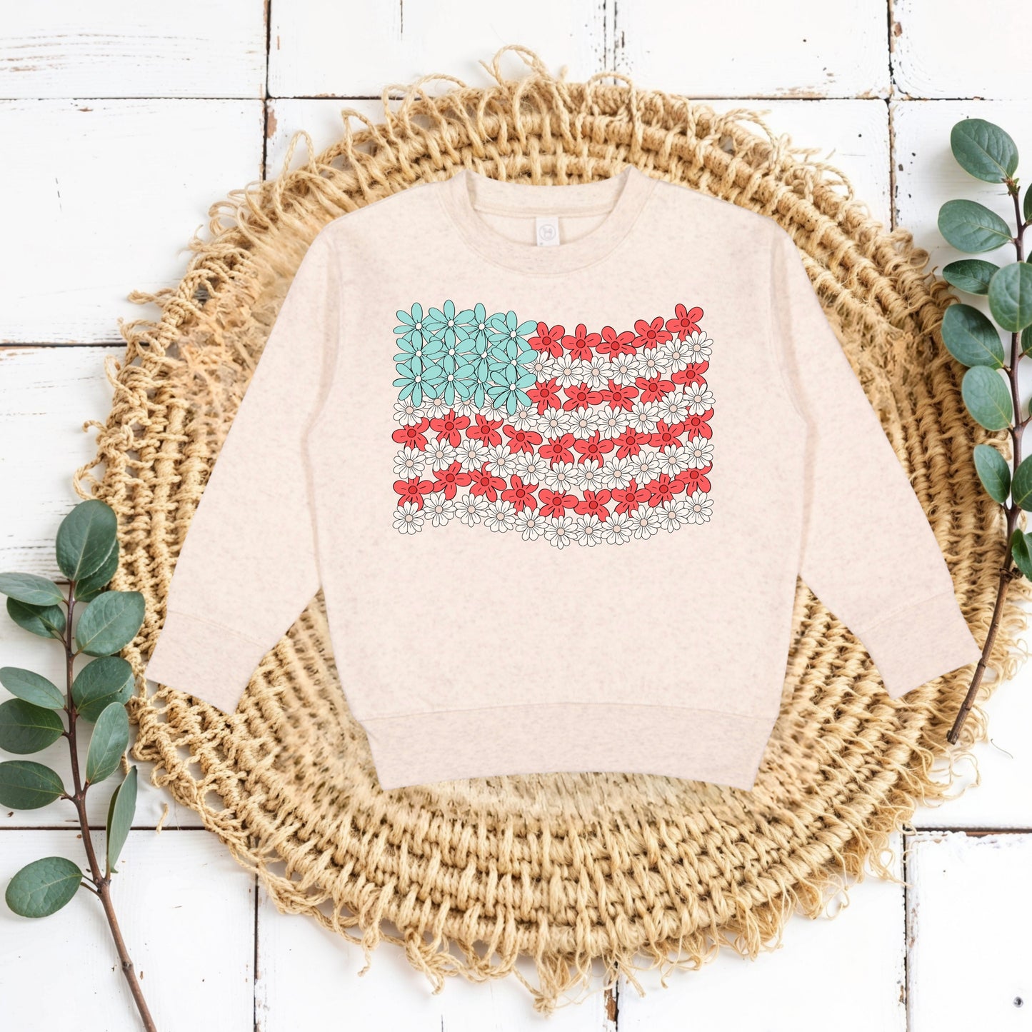 Freedom in Full Bloom ( kids tees, crewnecks & bubble rompers )