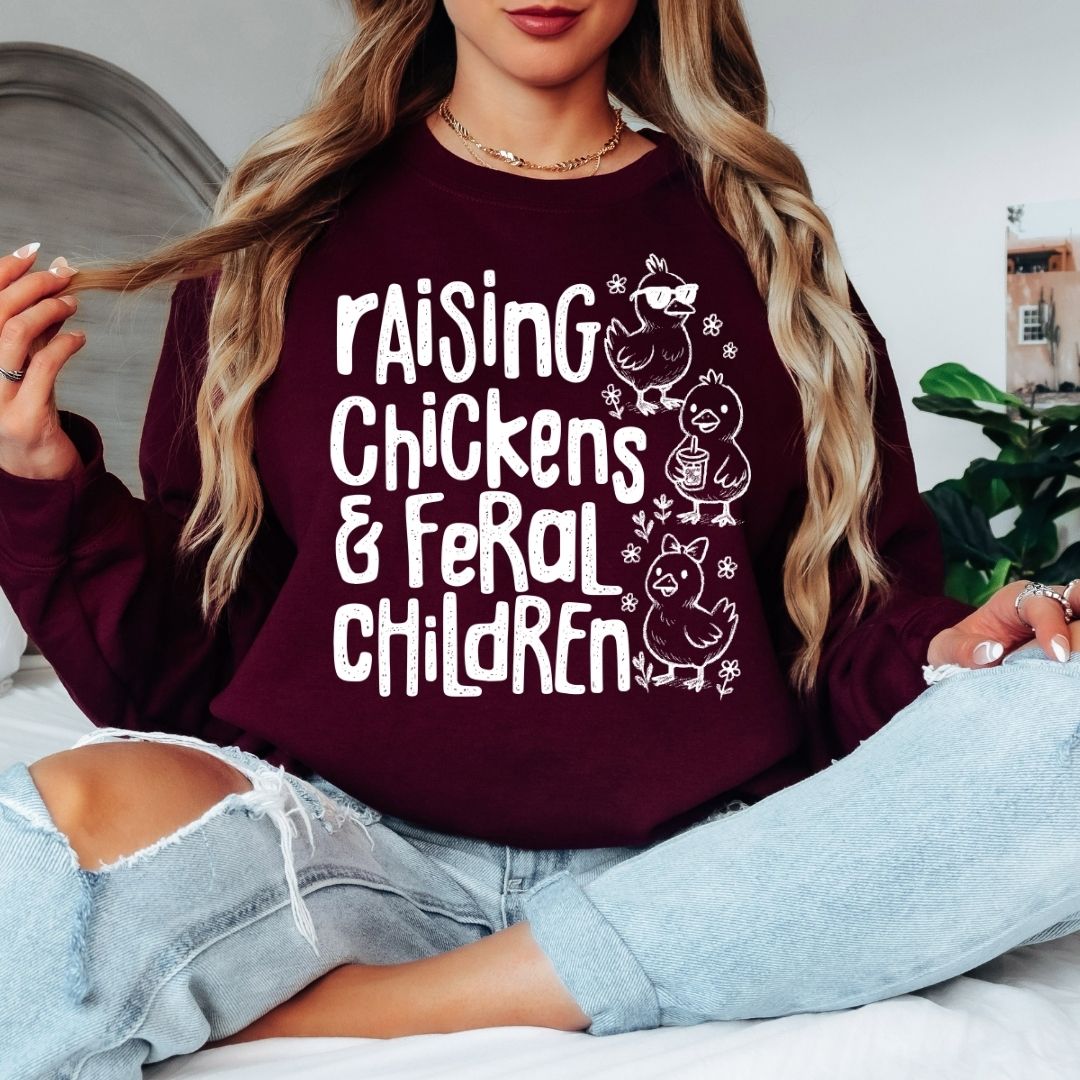 Raising Chickens & Feral Children
