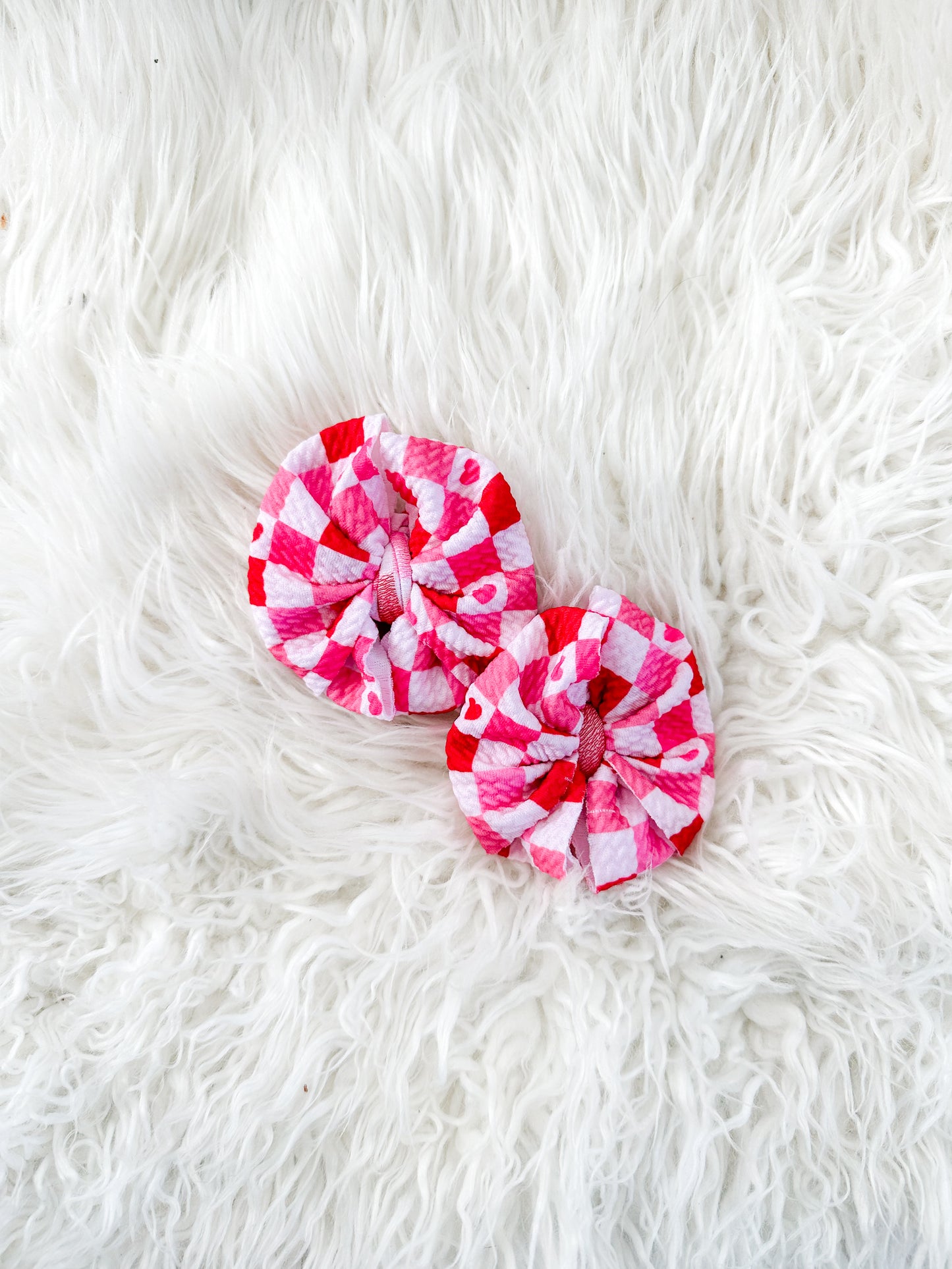 Sweetheart Gingham Piggies