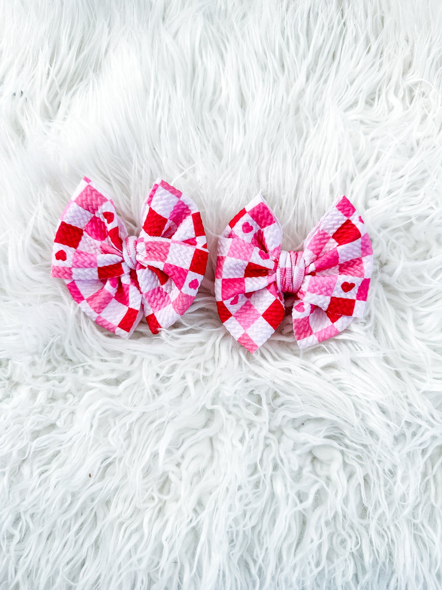 Sweetheart Gingham Piggies