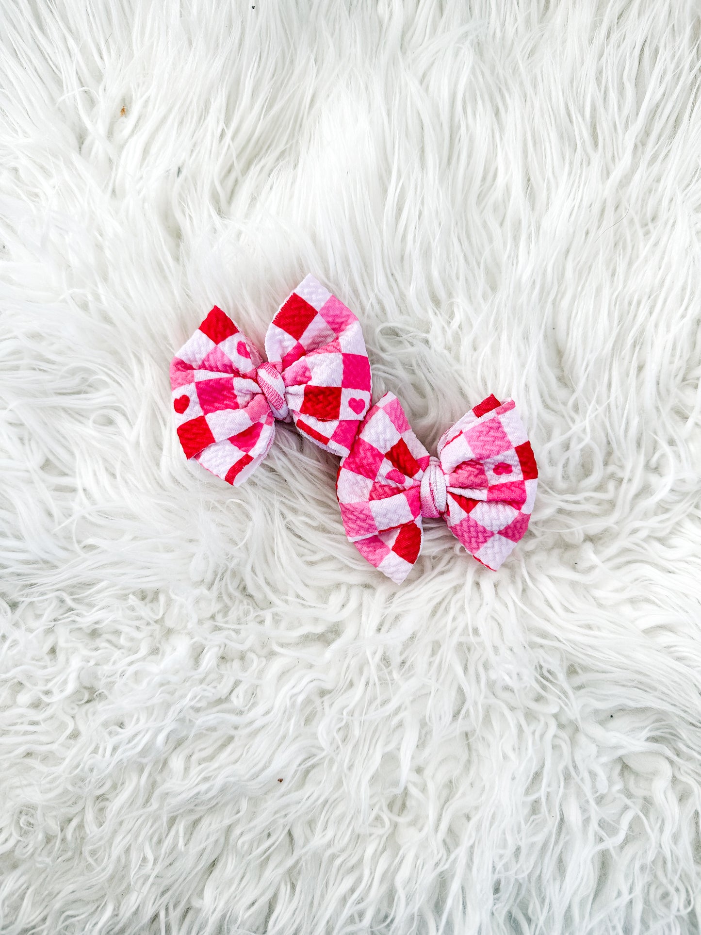 Sweetheart Gingham Piggies