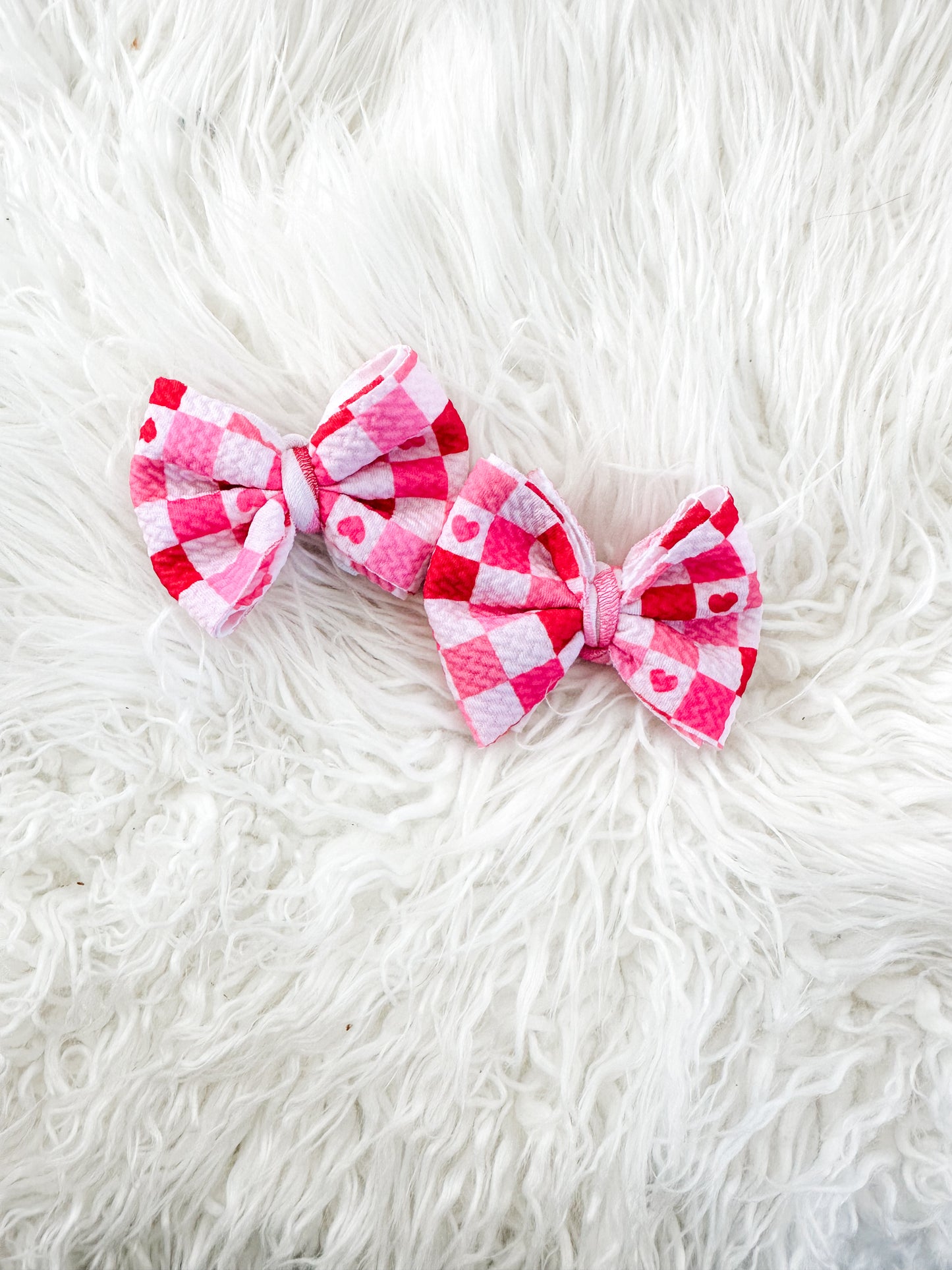 Sweetheart Gingham Piggies