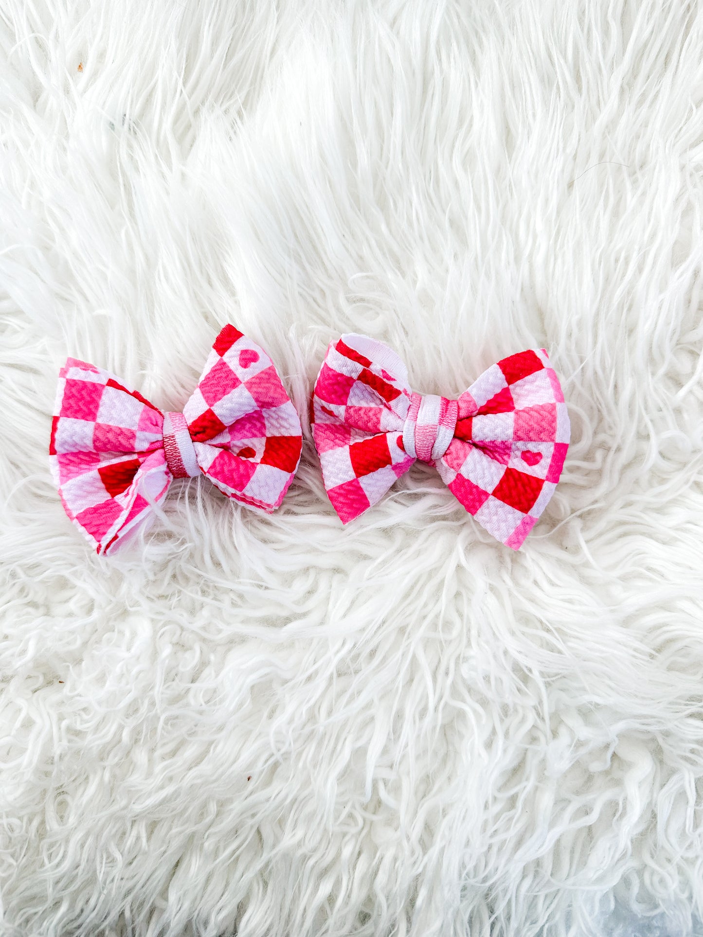 Sweetheart Gingham Piggies