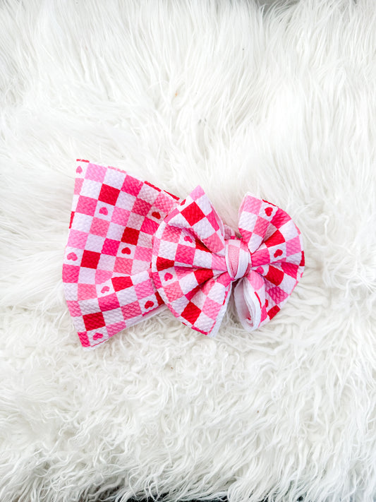 Sweetheart Gingham Headwrap